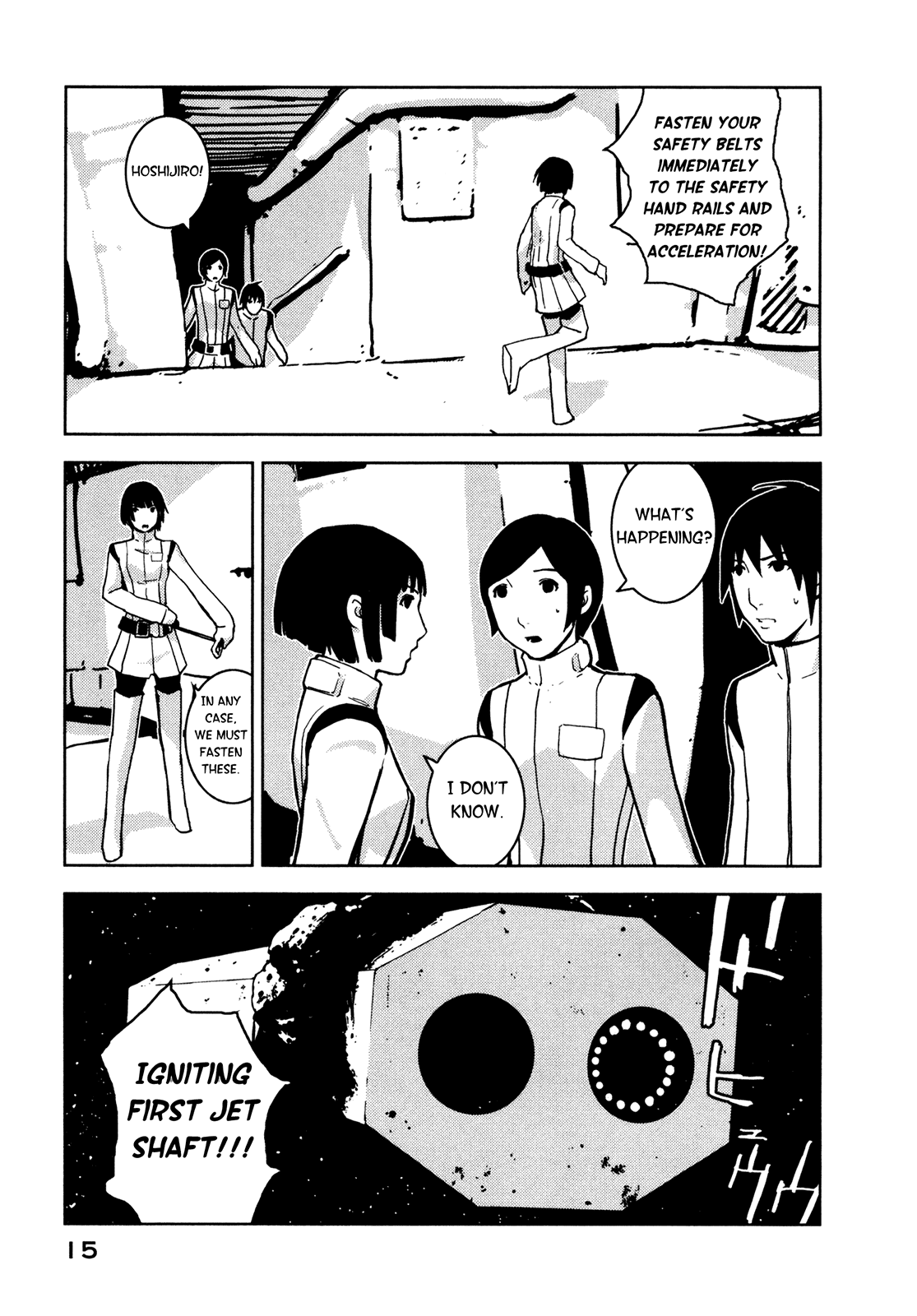 Sidonia no Kishi Chapter 6 page 16 - Chapter 6: Akai Mochikuni's Kabizashi