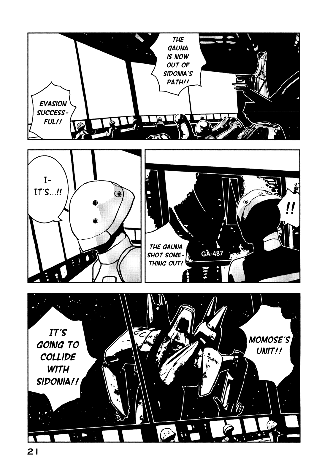 Sidonia no Kishi Chapter 6 page 22 - Chapter 6: Akai Mochikuni's Kabizashi