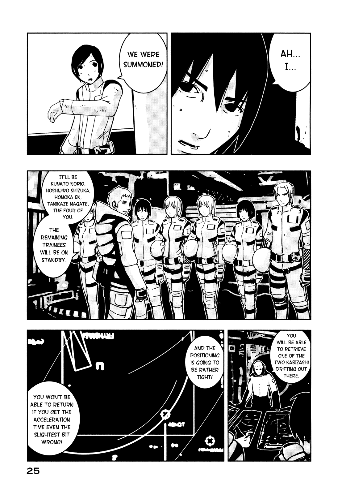 Sidonia no Kishi Chapter 6 page 26 - Chapter 6: Akai Mochikuni's Kabizashi