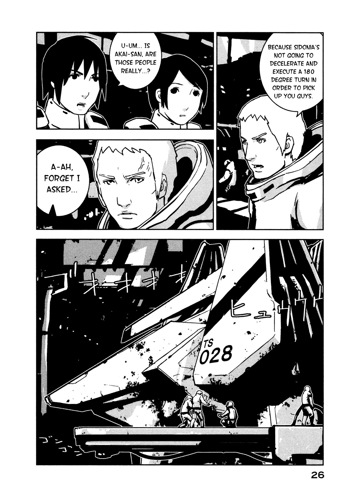 Sidonia no Kishi Chapter 6 page 27 - Chapter 6: Akai Mochikuni's Kabizashi