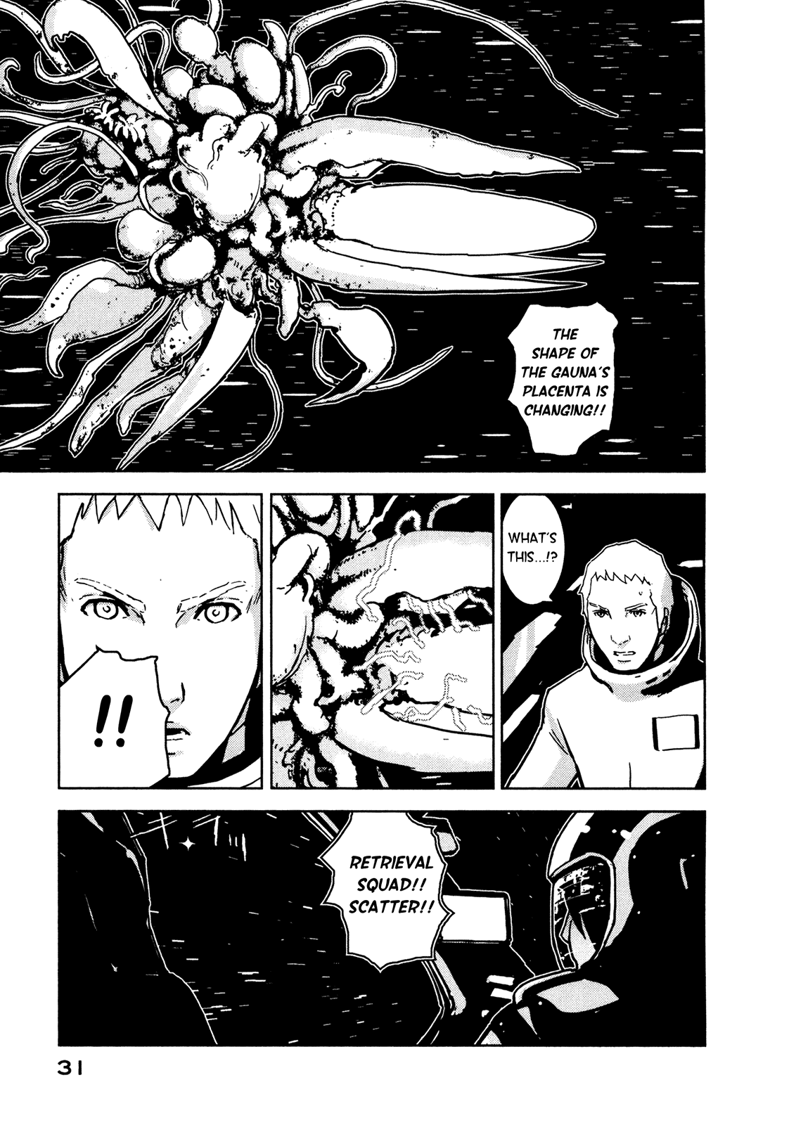 Sidonia no Kishi Chapter 6 page 32 - Chapter 6: Akai Mochikuni's Kabizashi