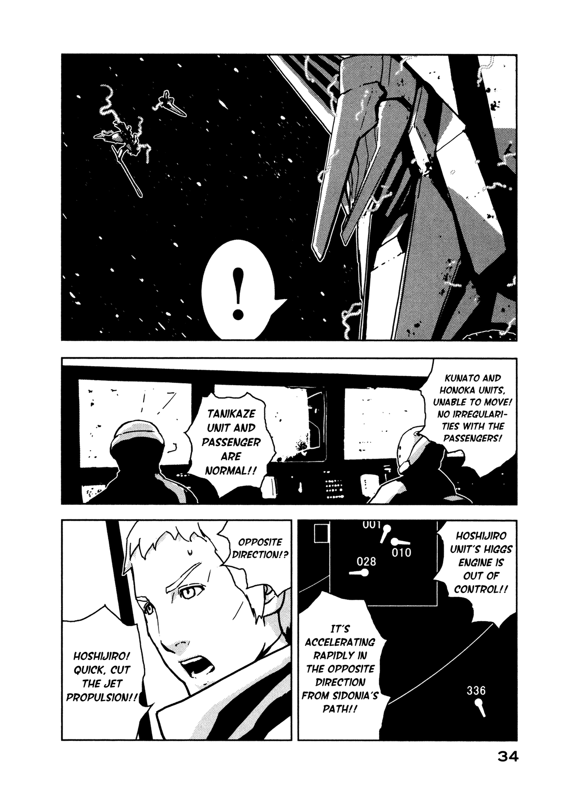 Sidonia no Kishi Chapter 6 page 35 - Chapter 6: Akai Mochikuni's Kabizashi