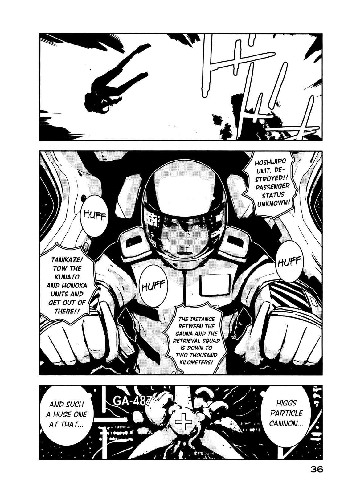 Sidonia no Kishi Chapter 6 page 37 - Chapter 6: Akai Mochikuni's Kabizashi