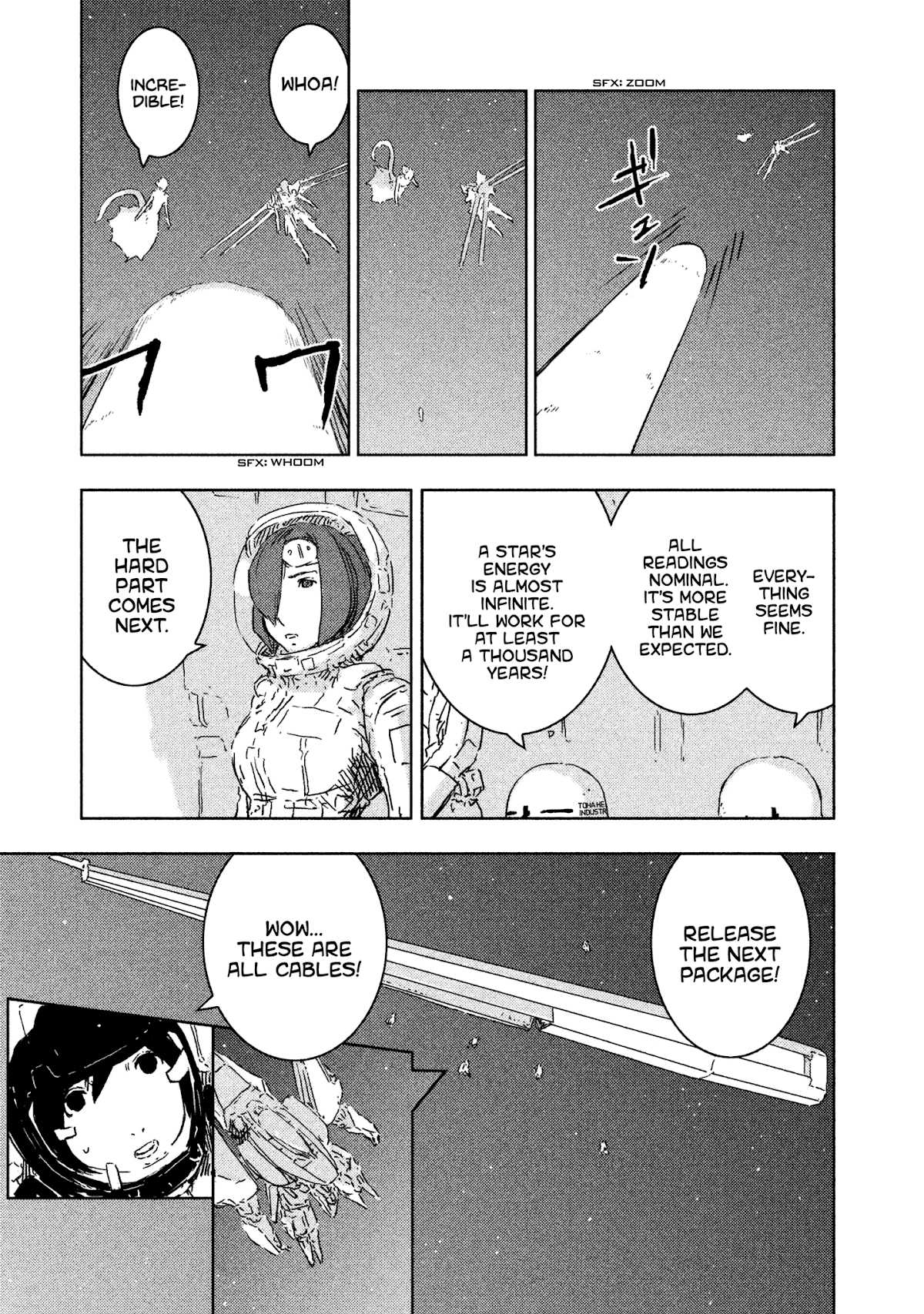 Sidonia no Kishi Chapter 60 page 12 - Chapter 60: Installation of the Semi-Autonomous Converter System