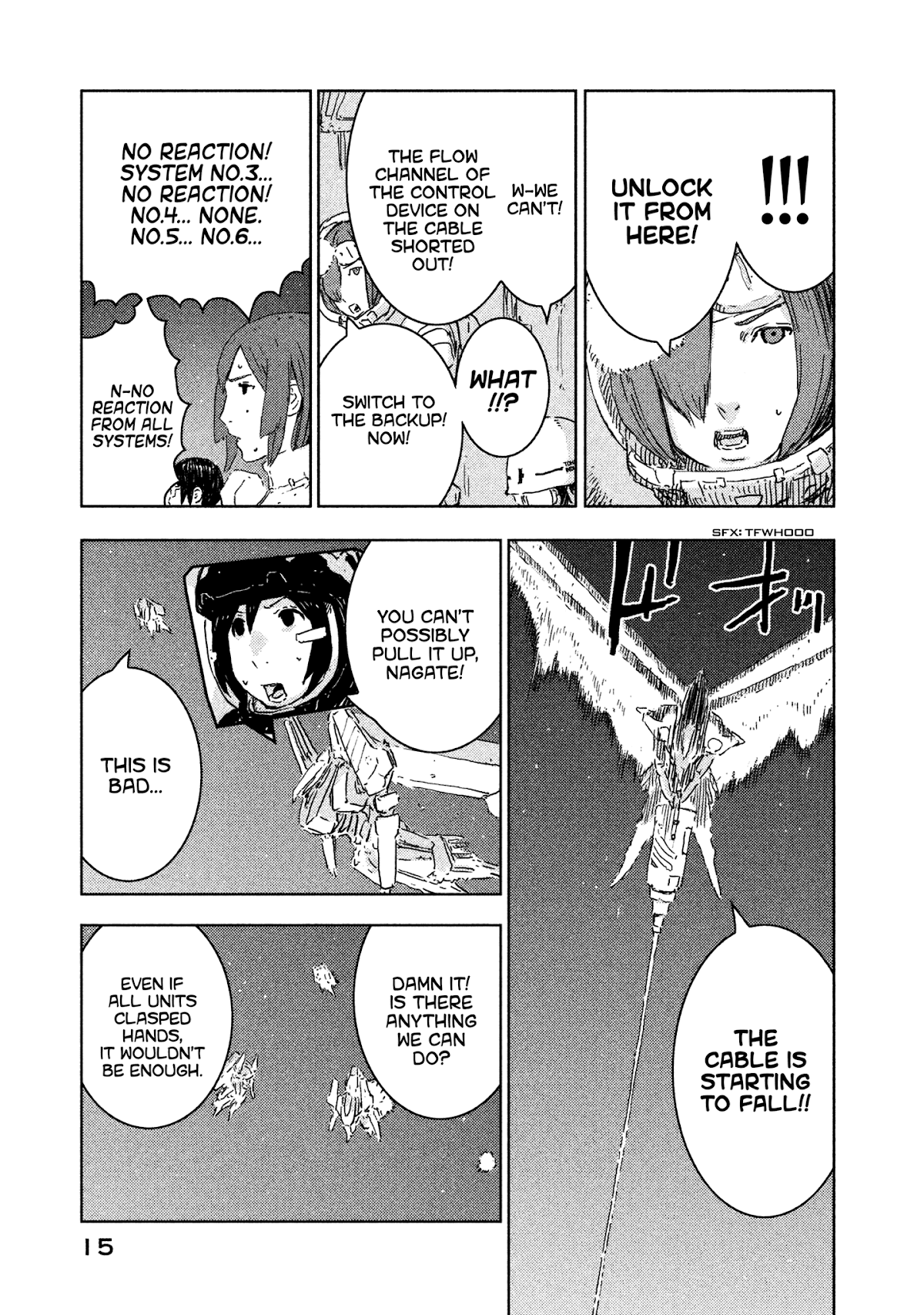 Sidonia no Kishi Chapter 60 page 18 - Chapter 60: Installation of the Semi-Autonomous Converter System