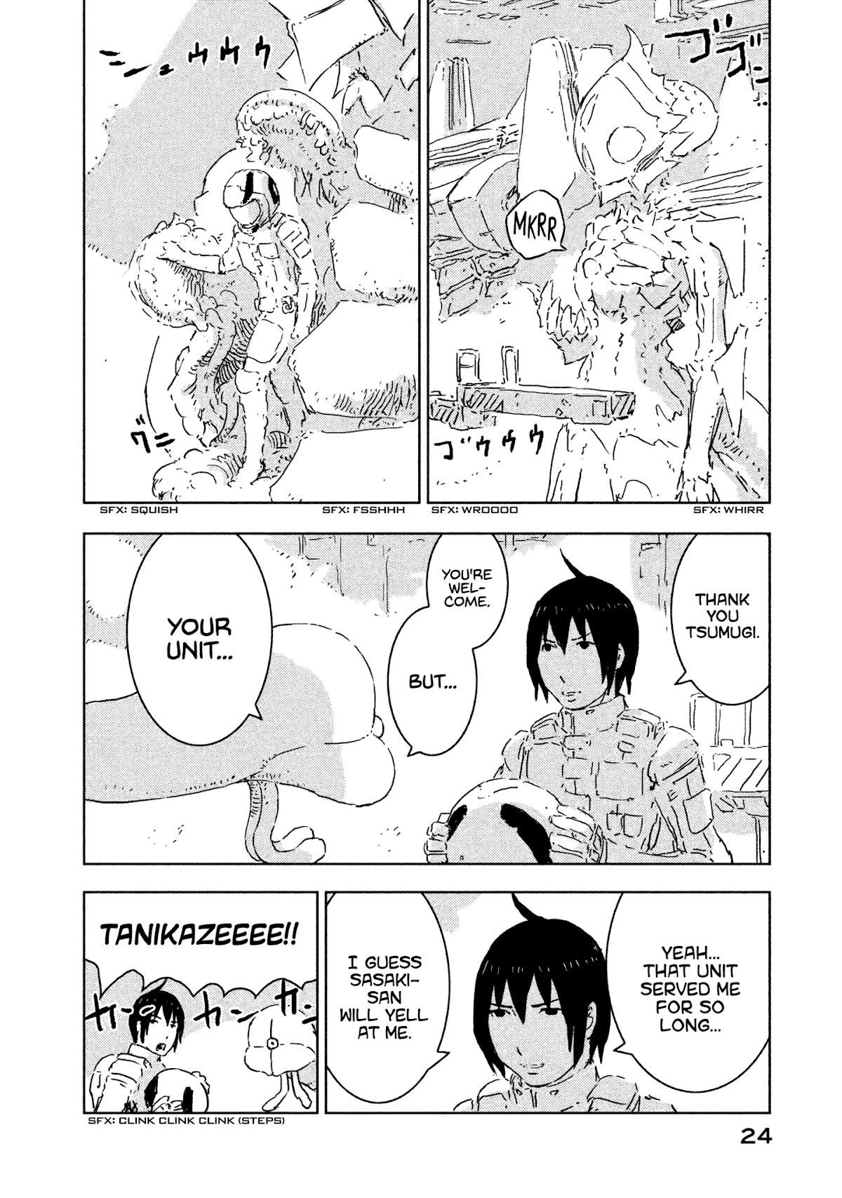 Sidonia no Kishi Chapter 60 page 27 - Chapter 60: Installation of the Semi-Autonomous Converter System