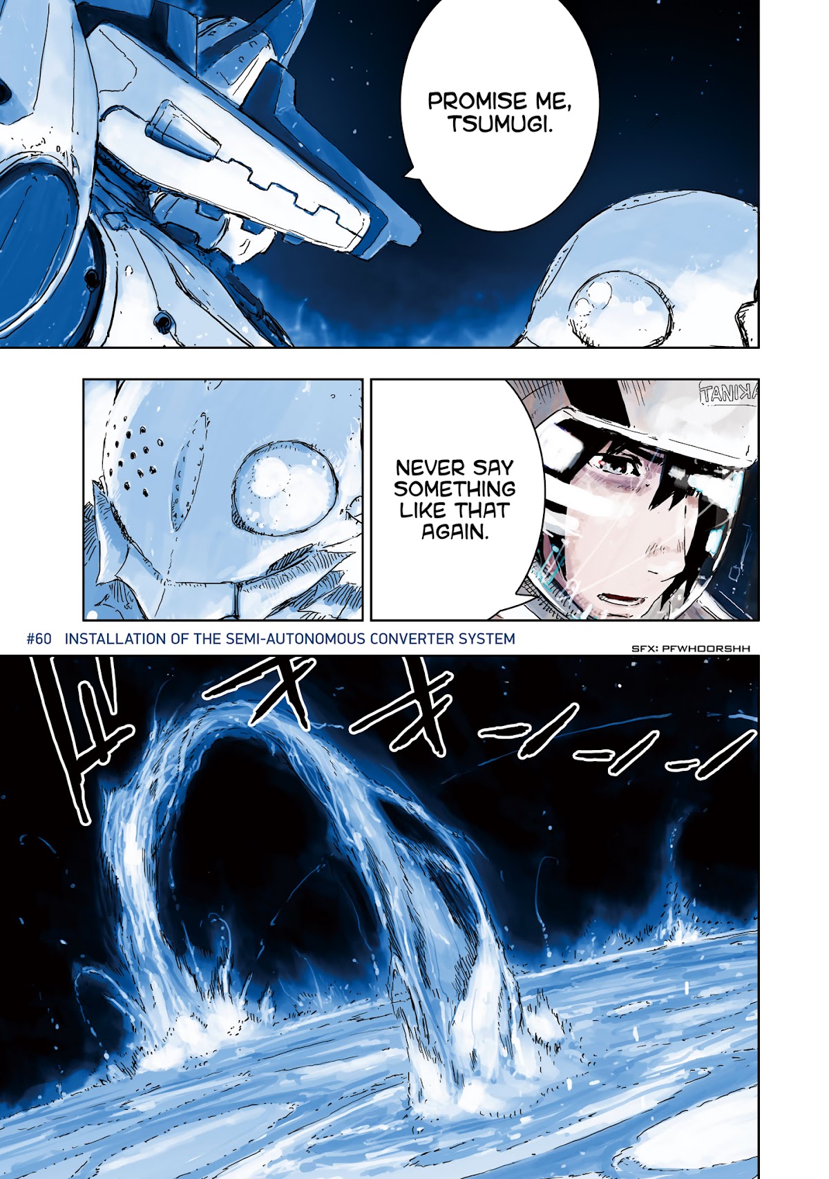 Sidonia no Kishi Chapter 60 page 4 - Chapter 60: Installation of the Semi-Autonomous Converter System