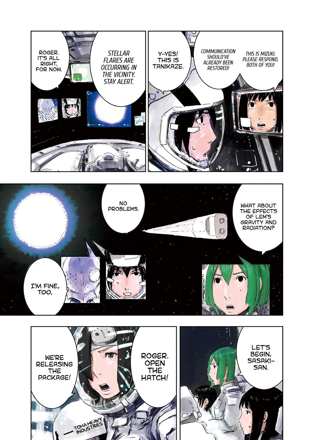 Sidonia no Kishi Chapter 60 page 6 - Chapter 60: Installation of the Semi-Autonomous Converter System