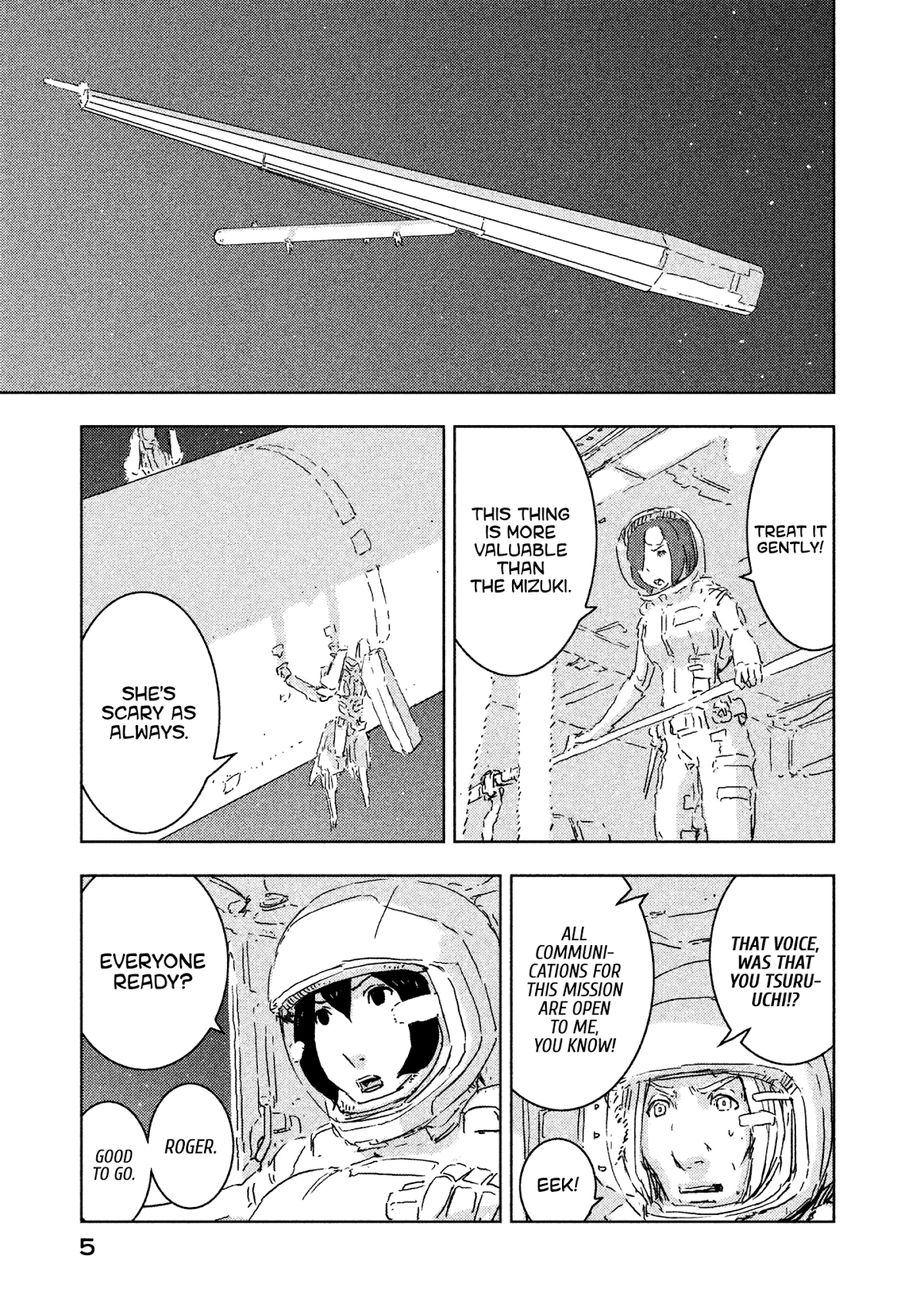 Sidonia no Kishi Chapter 60 page 8 - Chapter 60: Installation of the Semi-Autonomous Converter System
