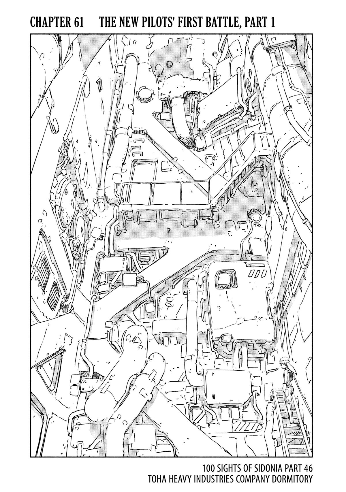 Sidonia no Kishi Chapter 61 page 1 - Chapter 61: The new Pilots' First Battle, Part 1