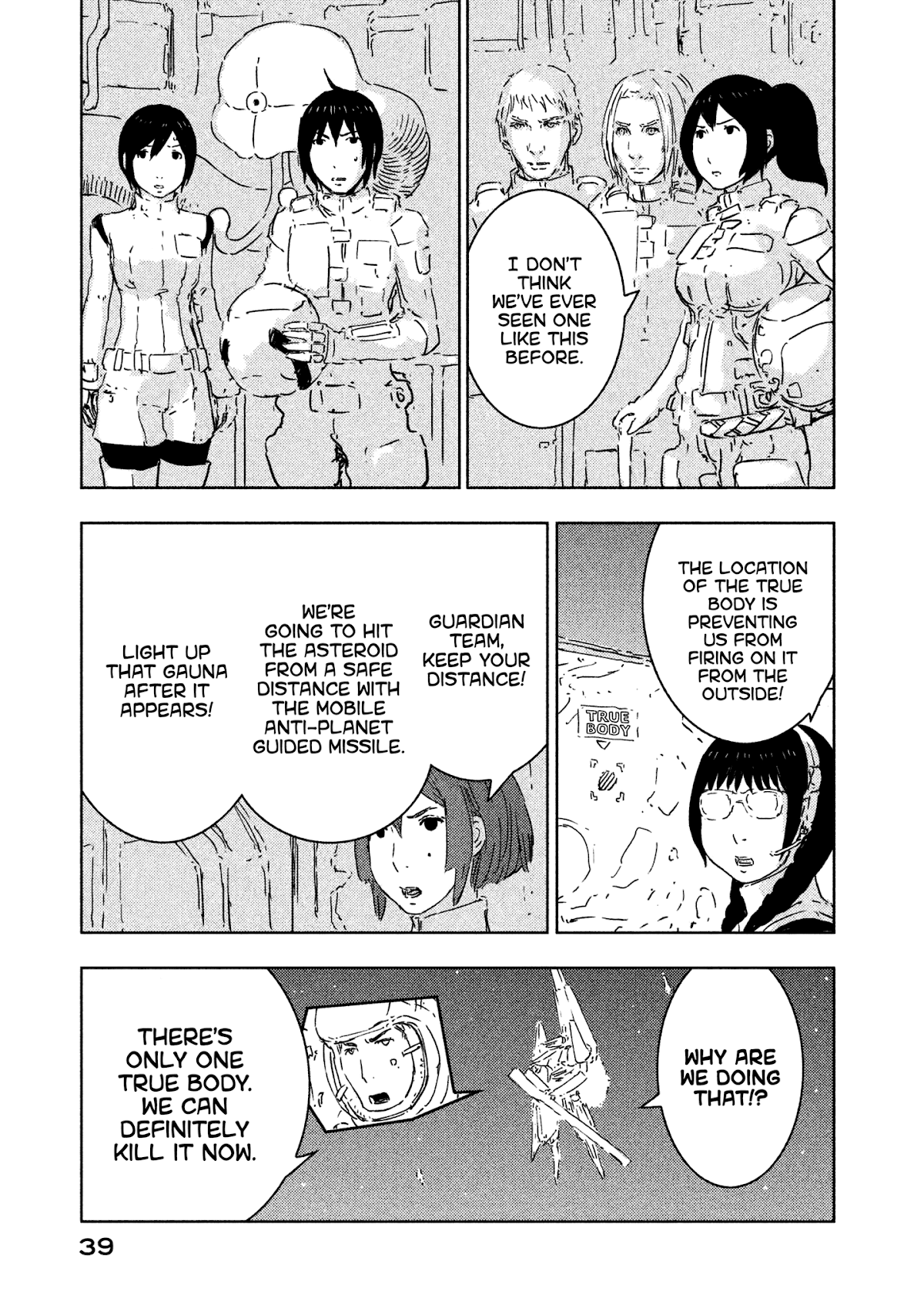 Sidonia no Kishi Chapter 61 page 13 - Chapter 61: The new Pilots' First Battle, Part 1
