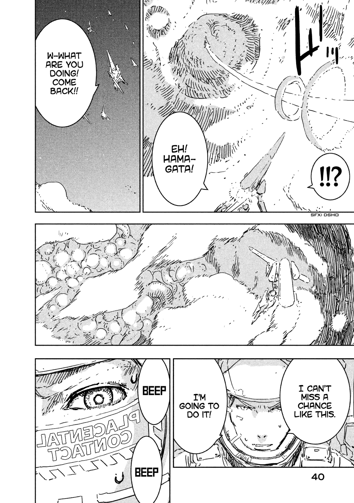 Sidonia no Kishi Chapter 61 page 14 - Chapter 61: The new Pilots' First Battle, Part 1