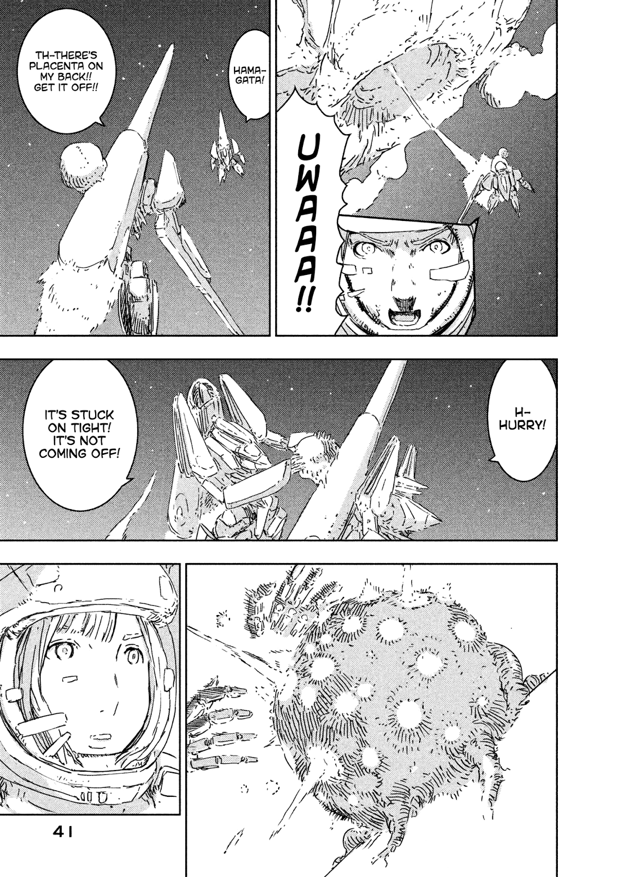 Sidonia no Kishi Chapter 61 page 15 - Chapter 61: The new Pilots' First Battle, Part 1