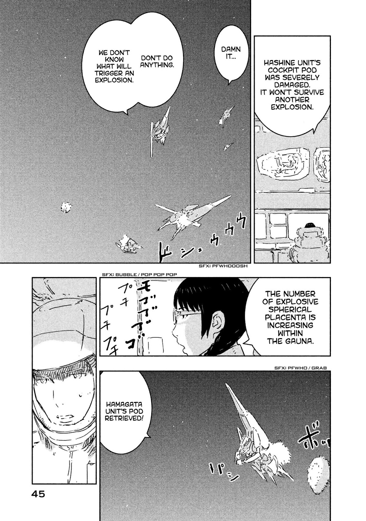 Sidonia no Kishi Chapter 61 page 19 - Chapter 61: The new Pilots' First Battle, Part 1