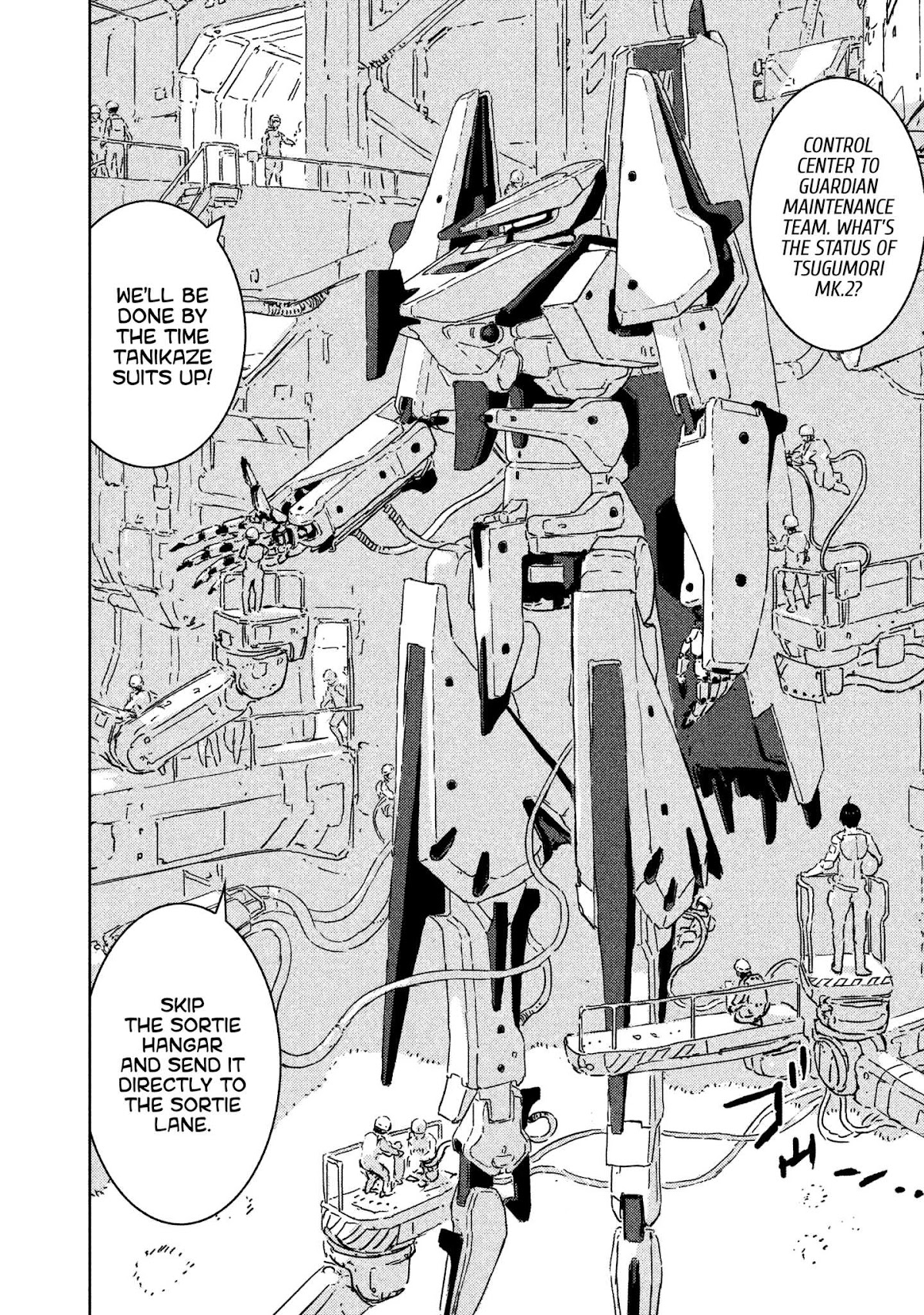 Sidonia no Kishi Chapter 61 page 22 - Chapter 61: The new Pilots' First Battle, Part 1