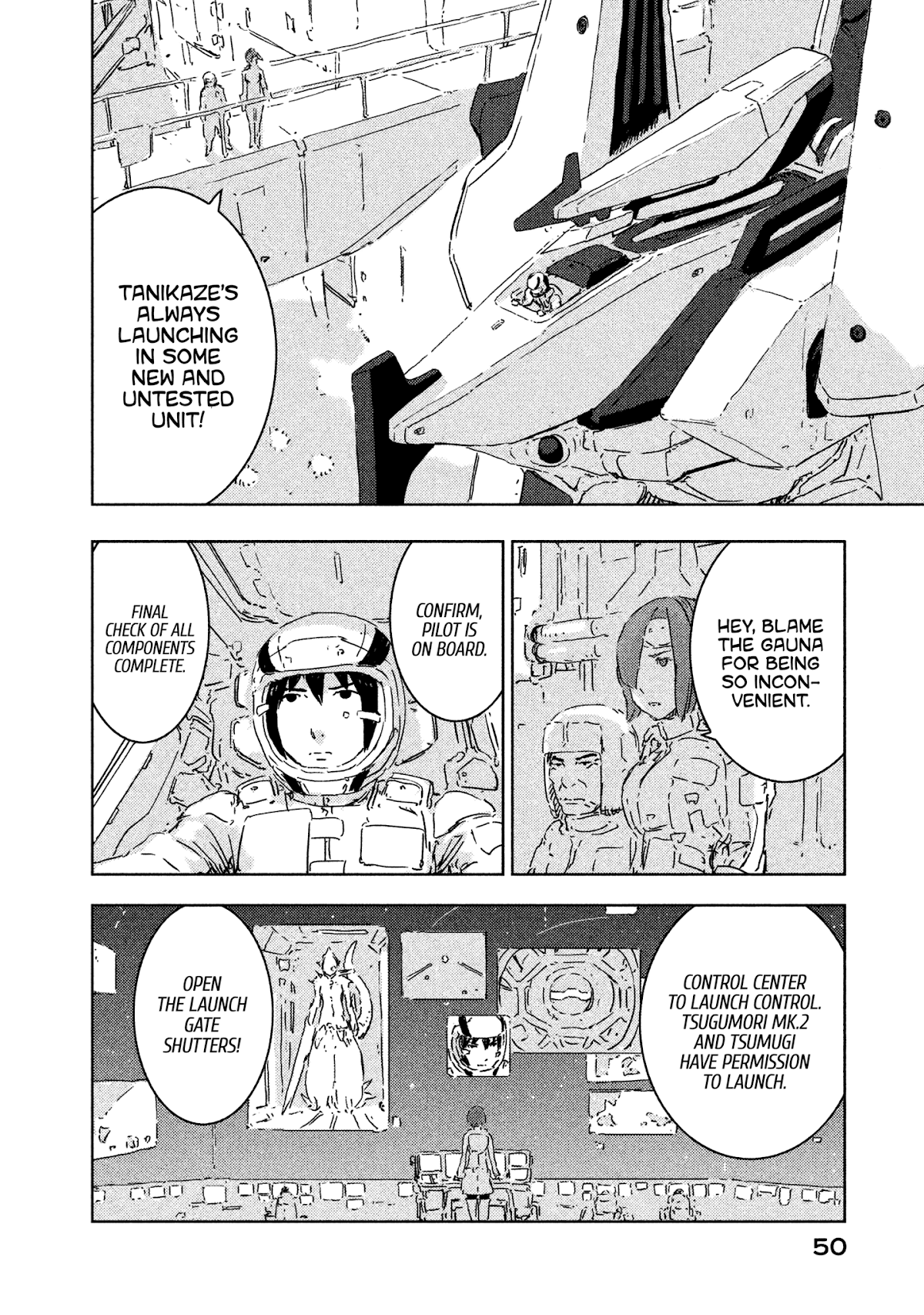Sidonia no Kishi Chapter 61 page 24 - Chapter 61: The new Pilots' First Battle, Part 1