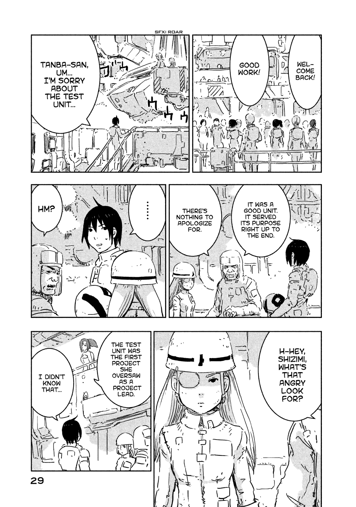 Sidonia no Kishi Chapter 61 page 3 - Chapter 61: The new Pilots' First Battle, Part 1