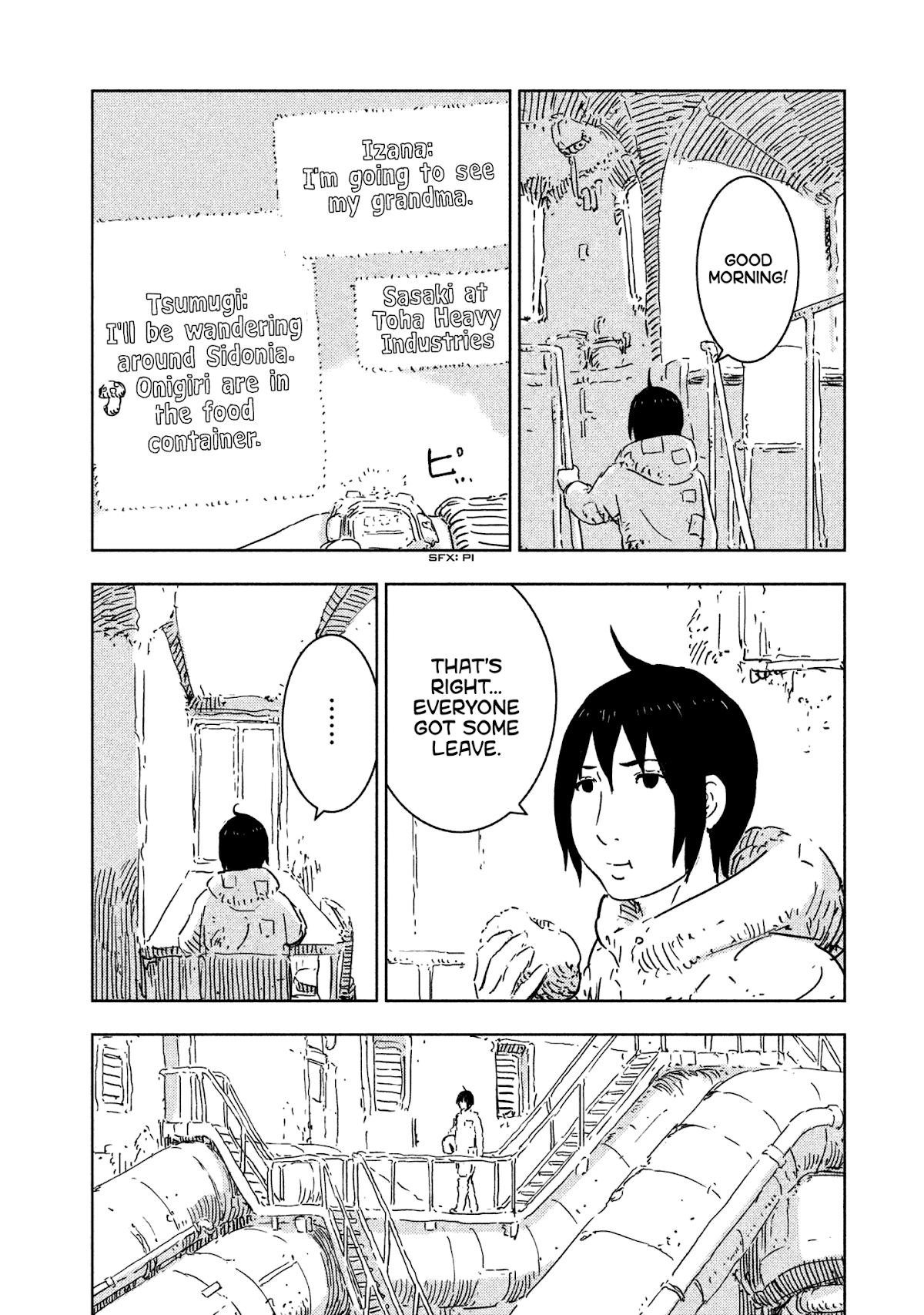 Sidonia no Kishi Chapter 61 page 6 - Chapter 61: The new Pilots' First Battle, Part 1