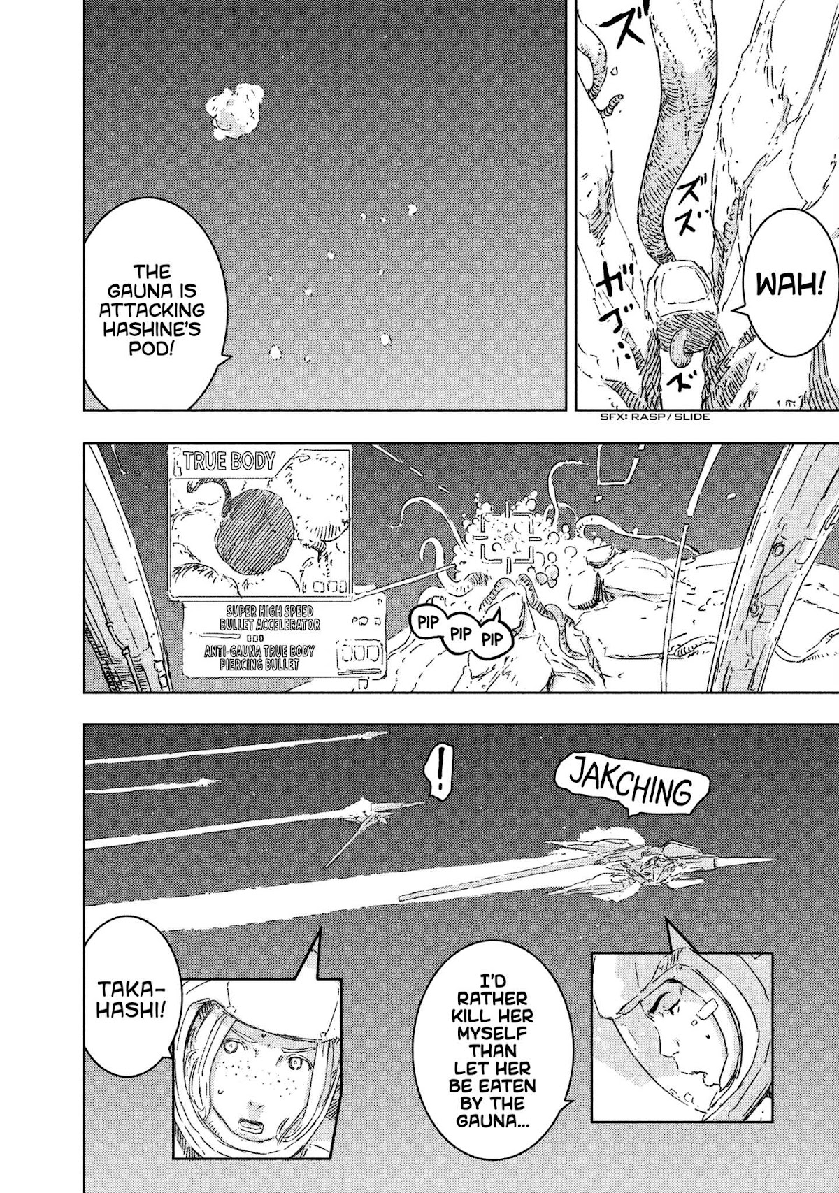 Sidonia no Kishi Chapter 62 page 12 - Chapter 62: The new Pilots' First Battle, Part 2