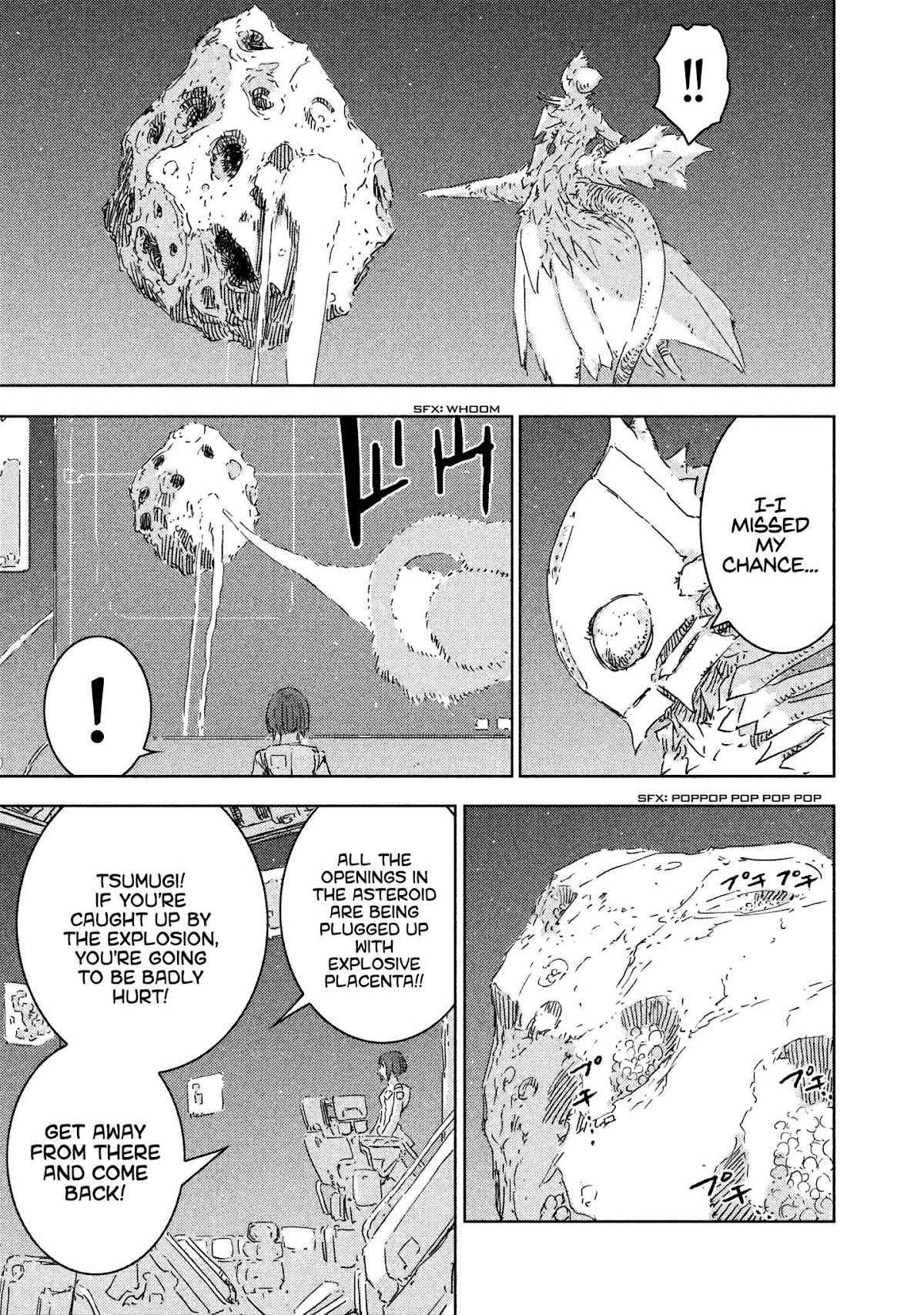Sidonia no Kishi Chapter 62 page 17 - Chapter 62: The new Pilots' First Battle, Part 2