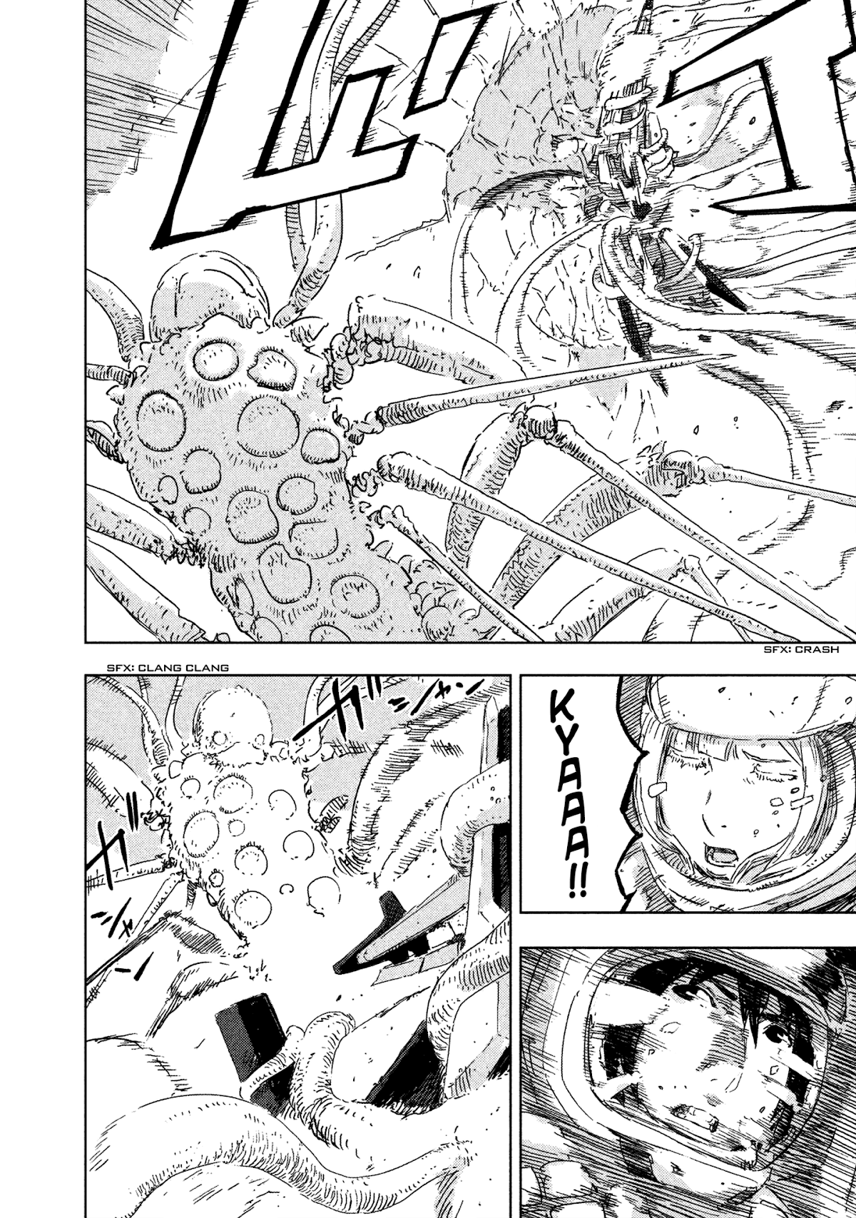 Sidonia no Kishi Chapter 62 page 21 - Chapter 62: The new Pilots' First Battle, Part 2