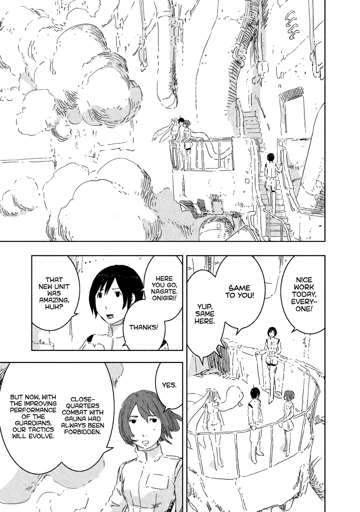 Sidonia no Kishi Chapter 62 page 32 - Chapter 62: The new Pilots' First Battle, Part 2