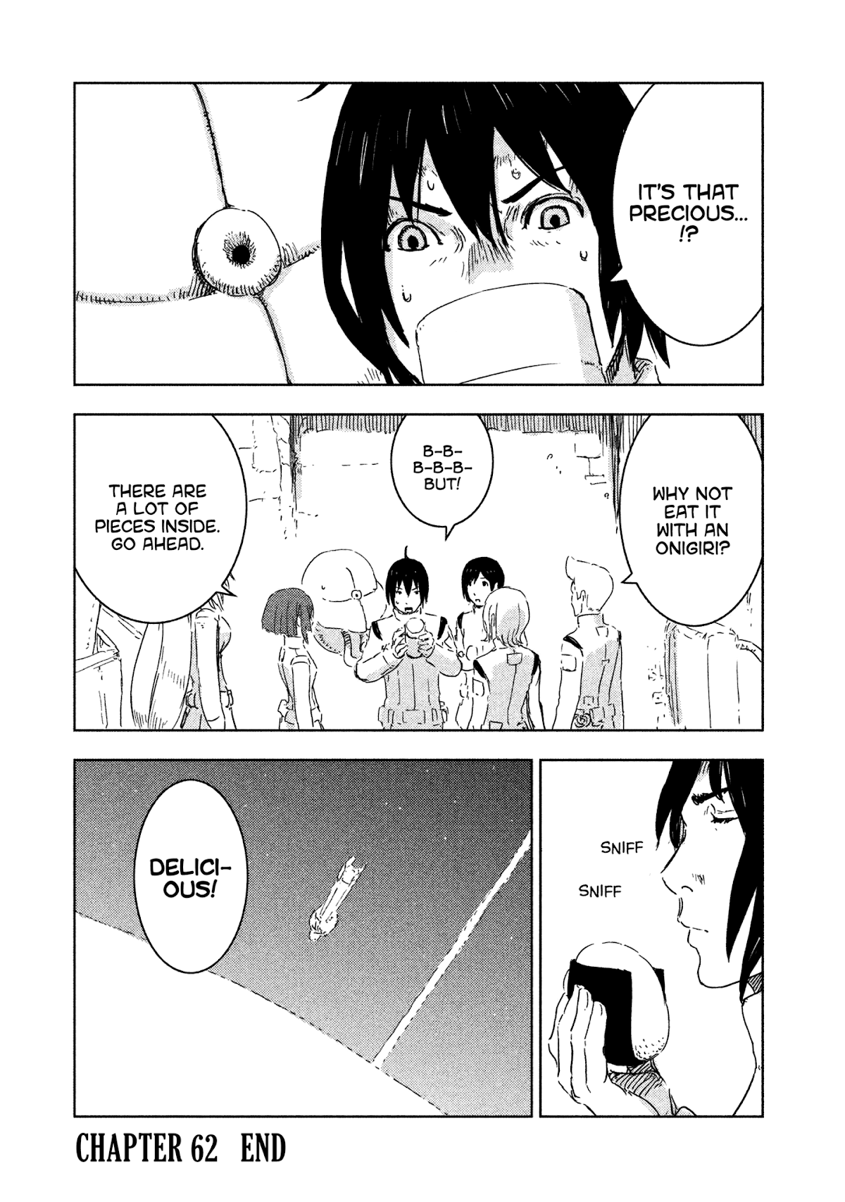 Sidonia no Kishi Chapter 62 page 36 - Chapter 62: The new Pilots' First Battle, Part 2