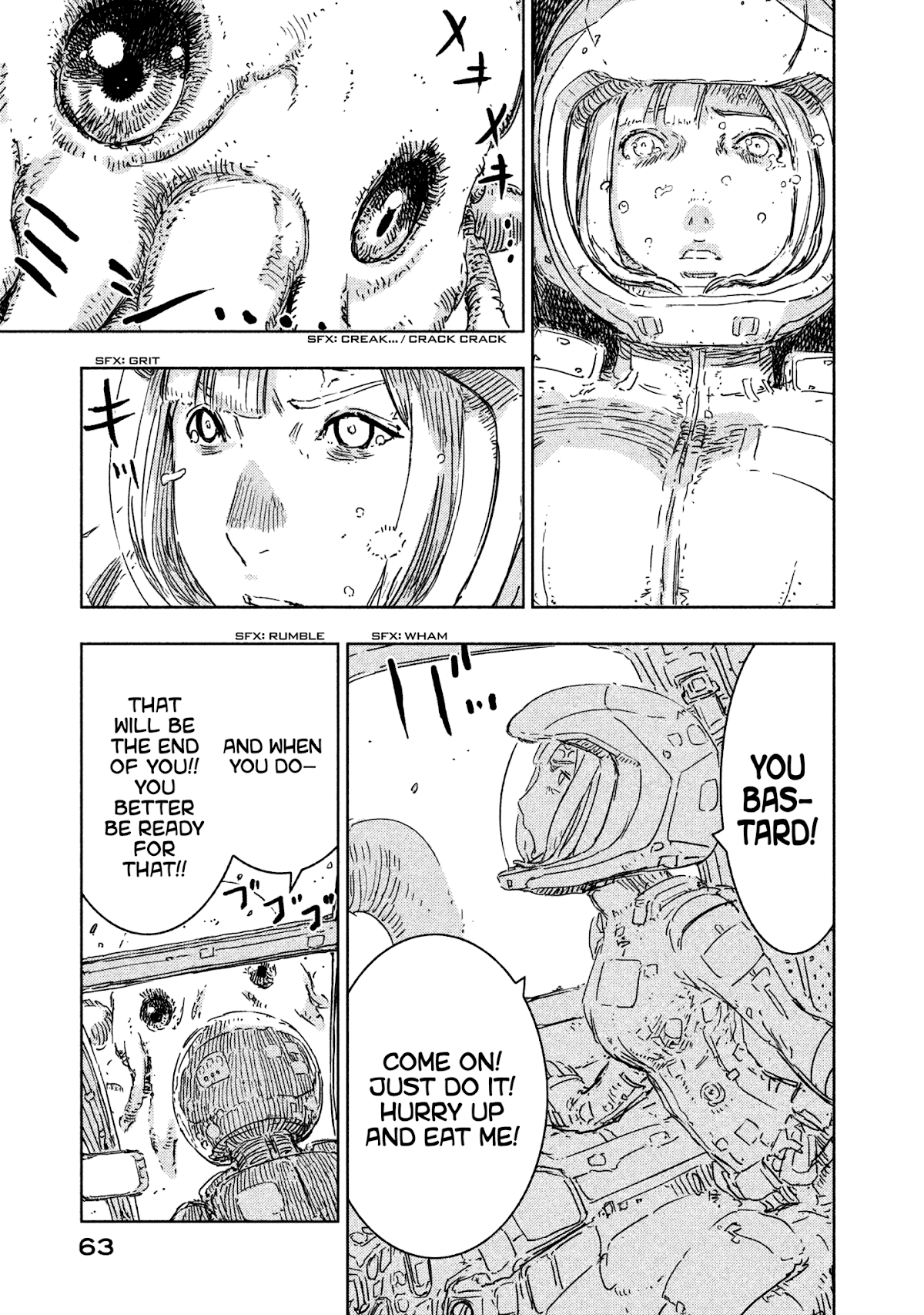 Sidonia no Kishi Chapter 62 page 9 - Chapter 62: The new Pilots' First Battle, Part 2