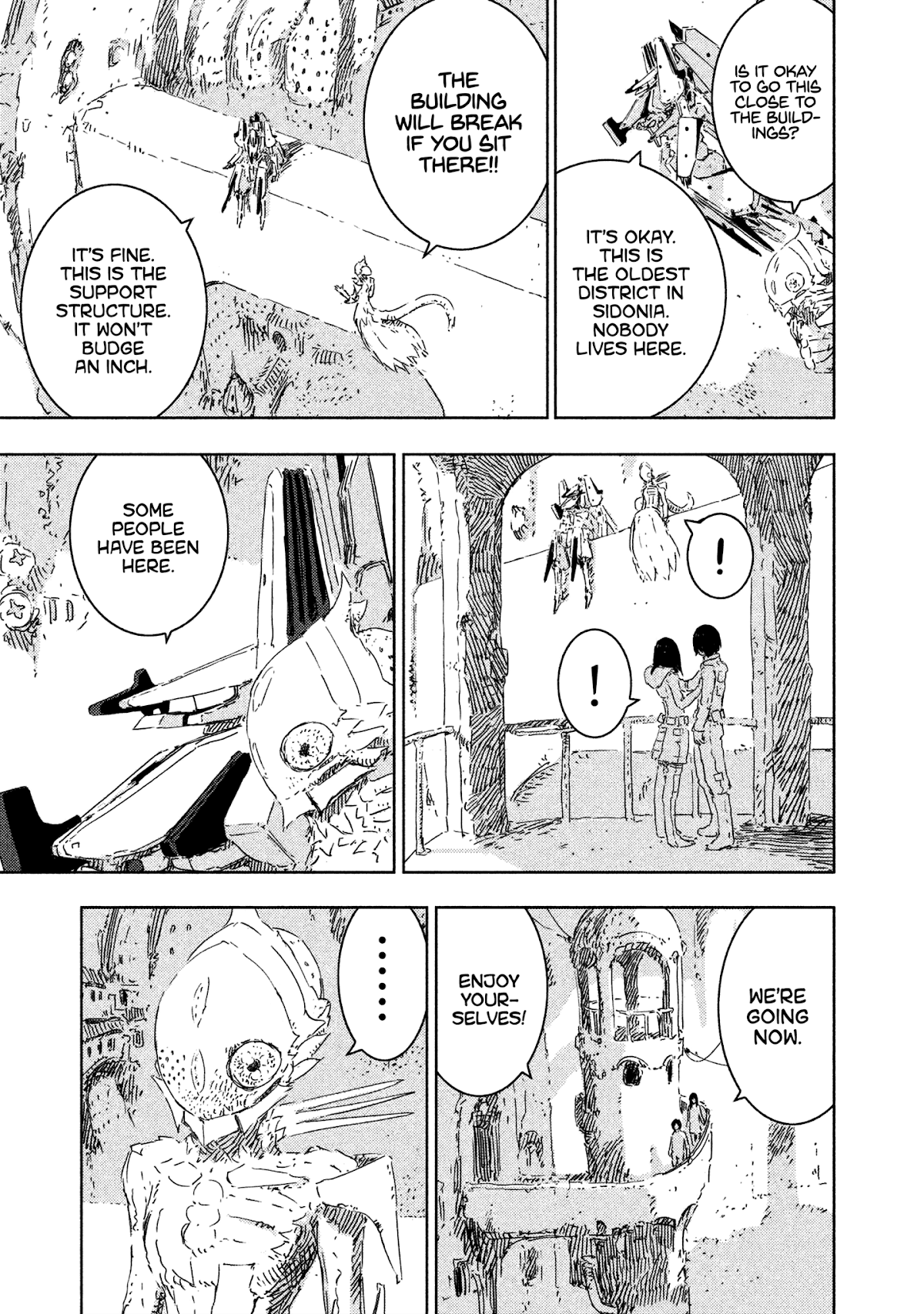 Sidonia no Kishi Chapter 63 page 16 - Chapter 63: Shiraui Tsumugi's Dream
