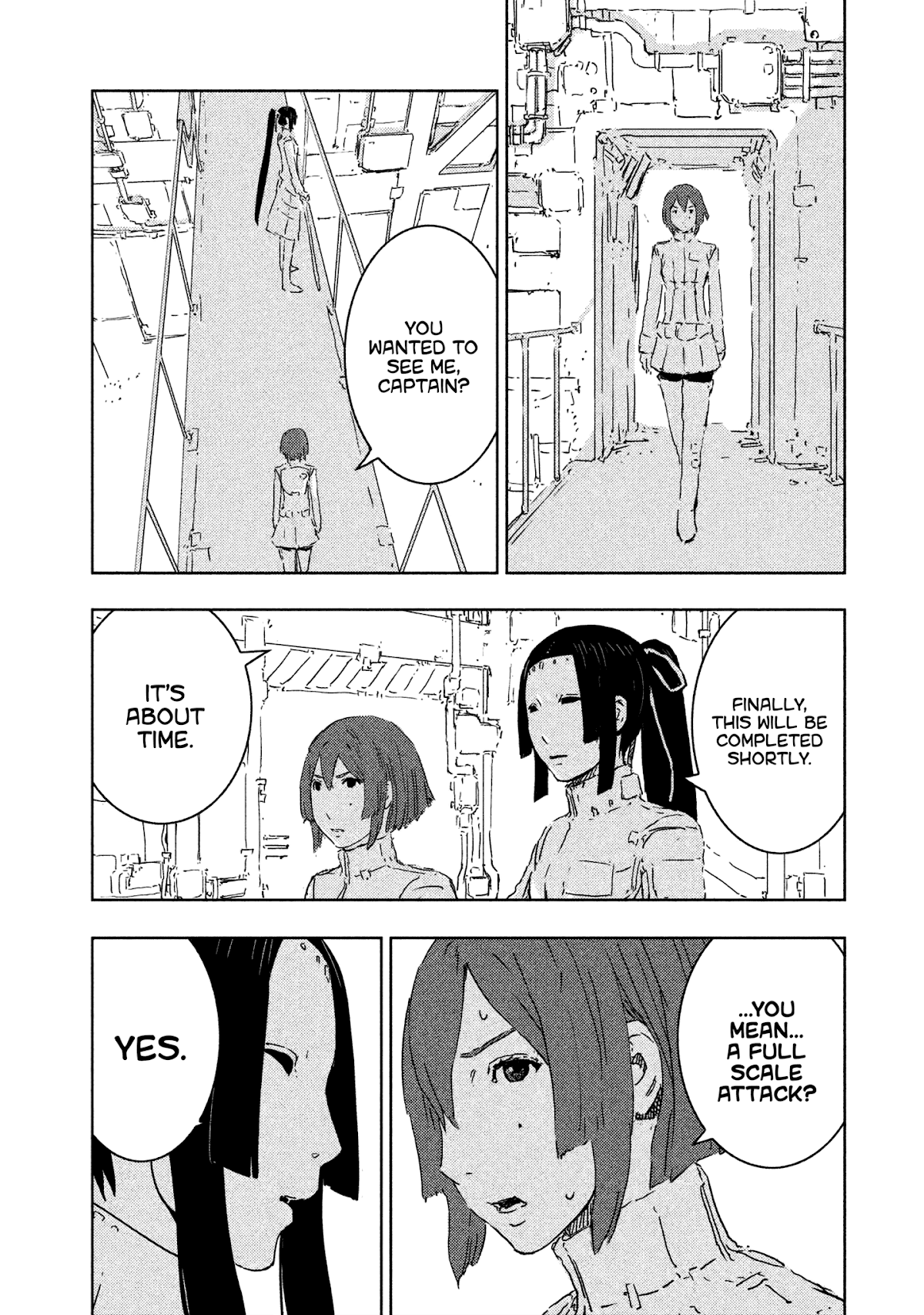 Sidonia no Kishi Chapter 63 page 2 - Chapter 63: Shiraui Tsumugi's Dream