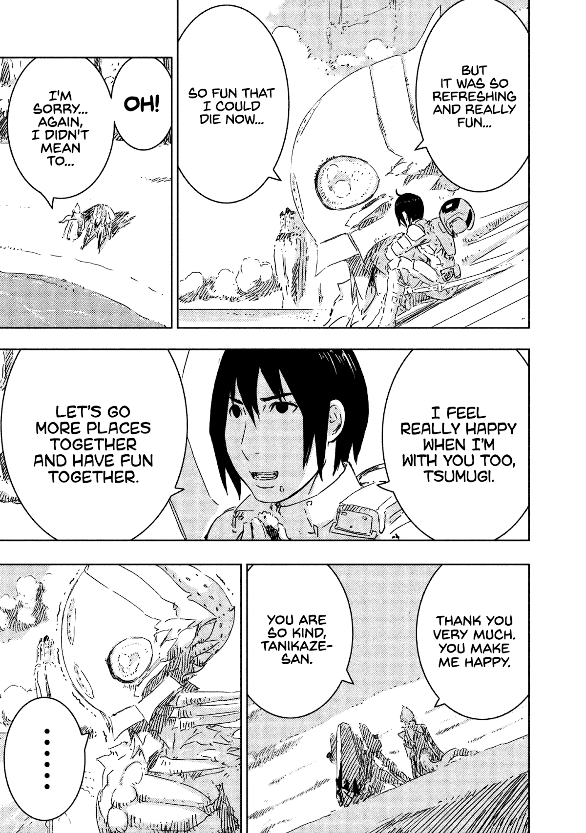Sidonia no Kishi Chapter 63 page 22 - Chapter 63: Shiraui Tsumugi's Dream
