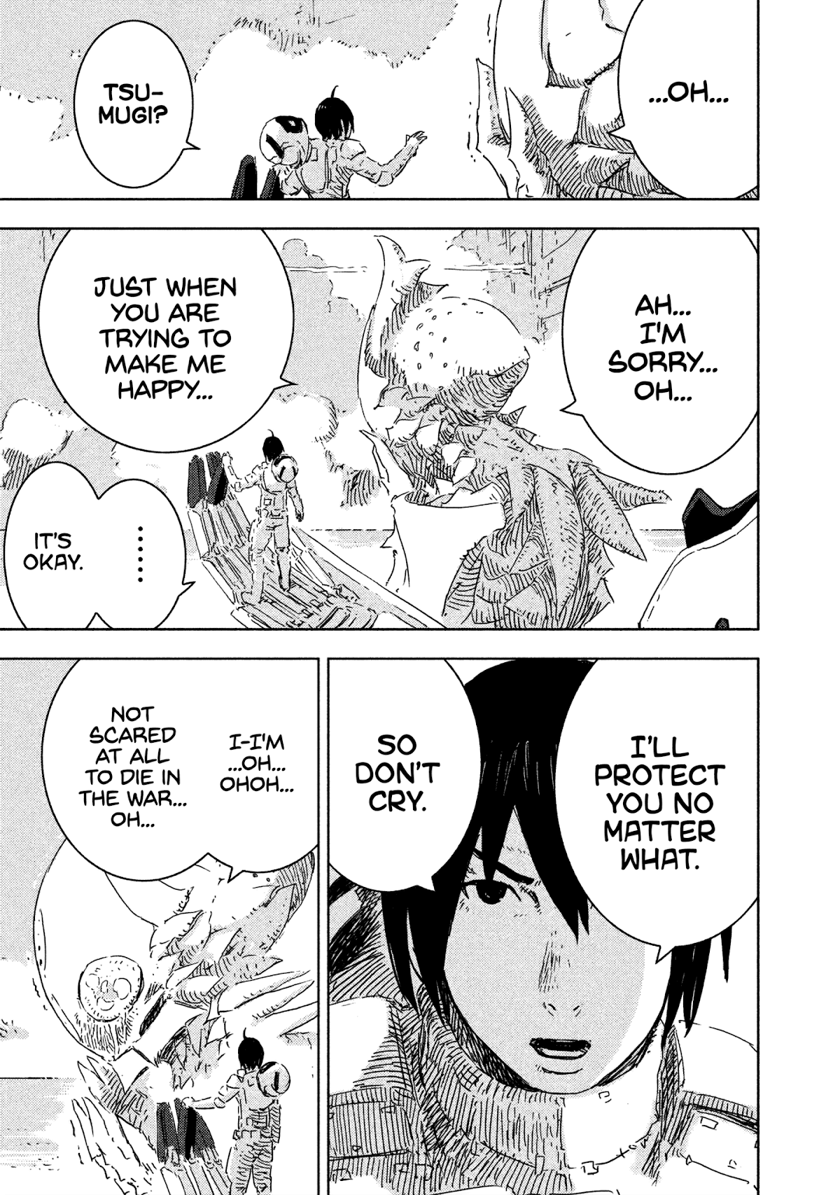 Sidonia no Kishi Chapter 63 page 24 - Chapter 63: Shiraui Tsumugi's Dream