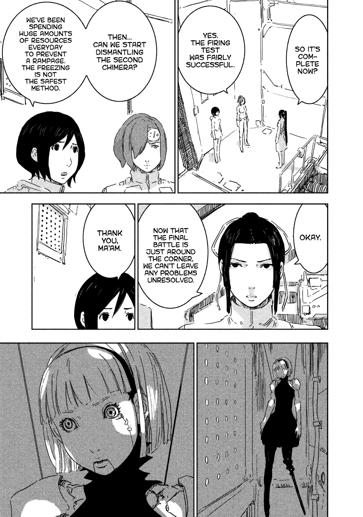 Sidonia no Kishi Chapter 63 page 38 - Chapter 63: Shiraui Tsumugi's Dream