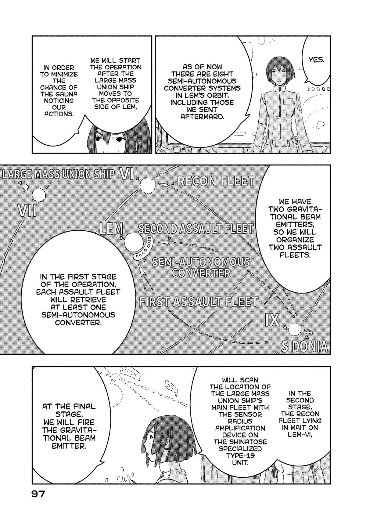 Sidonia no Kishi Chapter 63 page 5 - Chapter 63: Shiraui Tsumugi's Dream