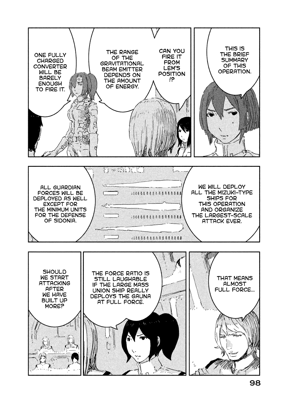 Sidonia no Kishi Chapter 63 page 6 - Chapter 63: Shiraui Tsumugi's Dream