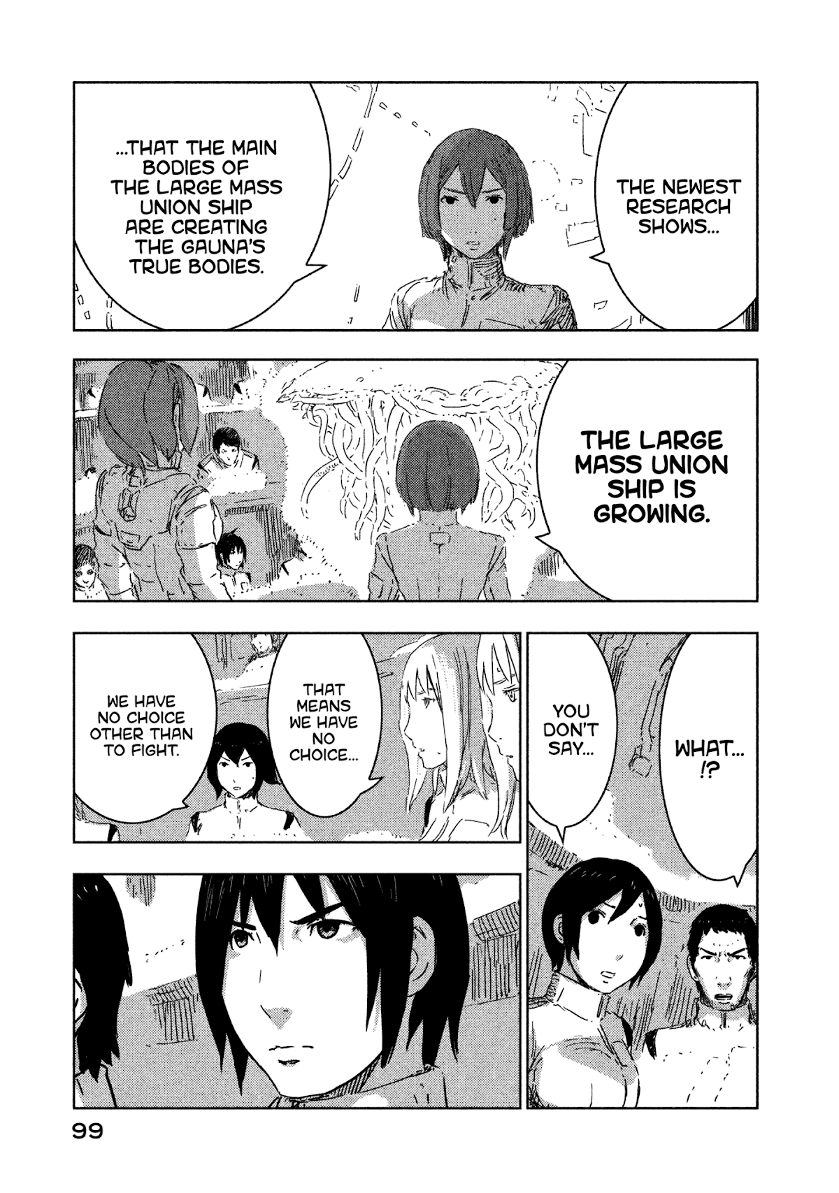 Sidonia no Kishi Chapter 63 page 7 - Chapter 63: Shiraui Tsumugi's Dream
