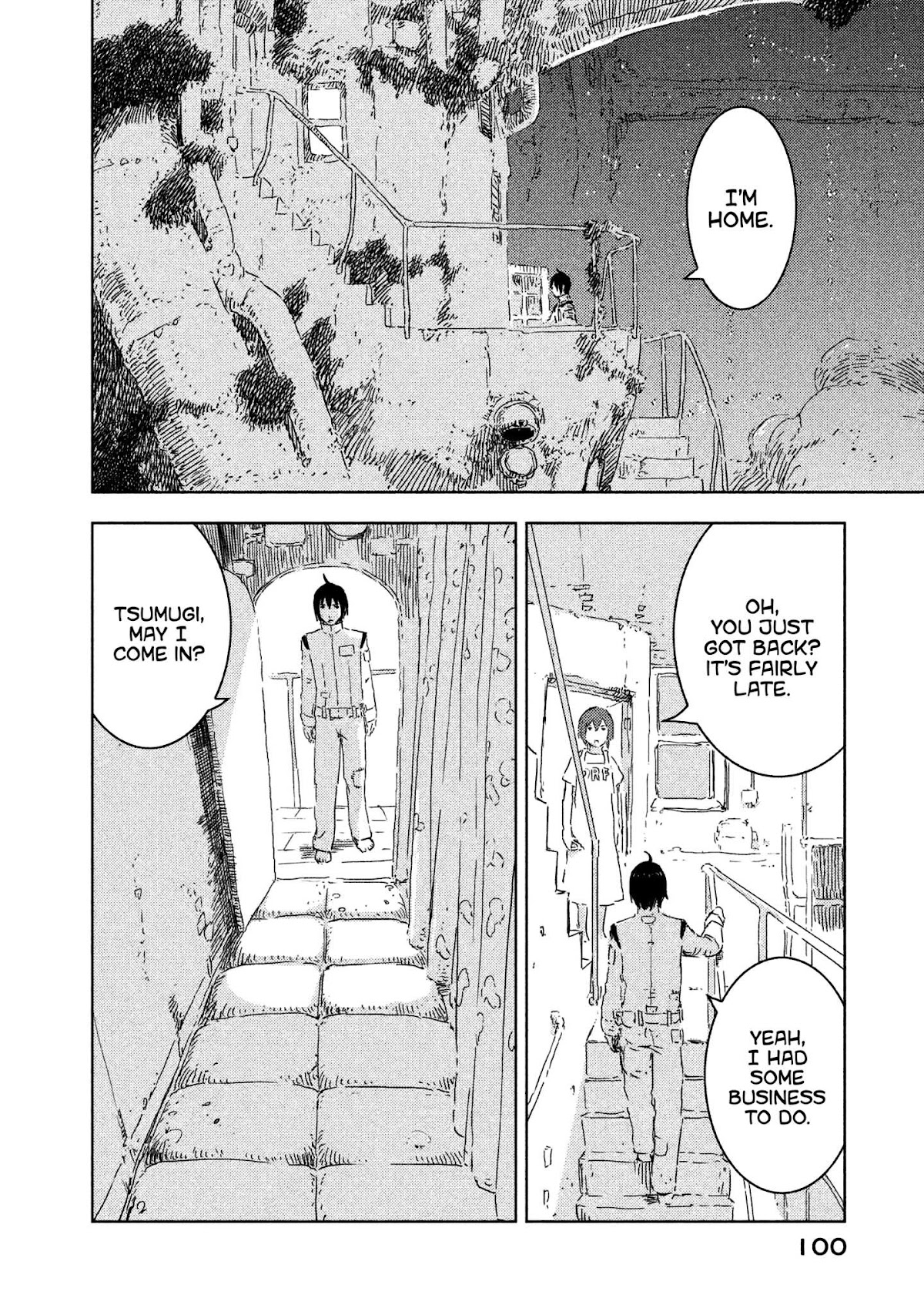 Sidonia no Kishi Chapter 63 page 8 - Chapter 63: Shiraui Tsumugi's Dream