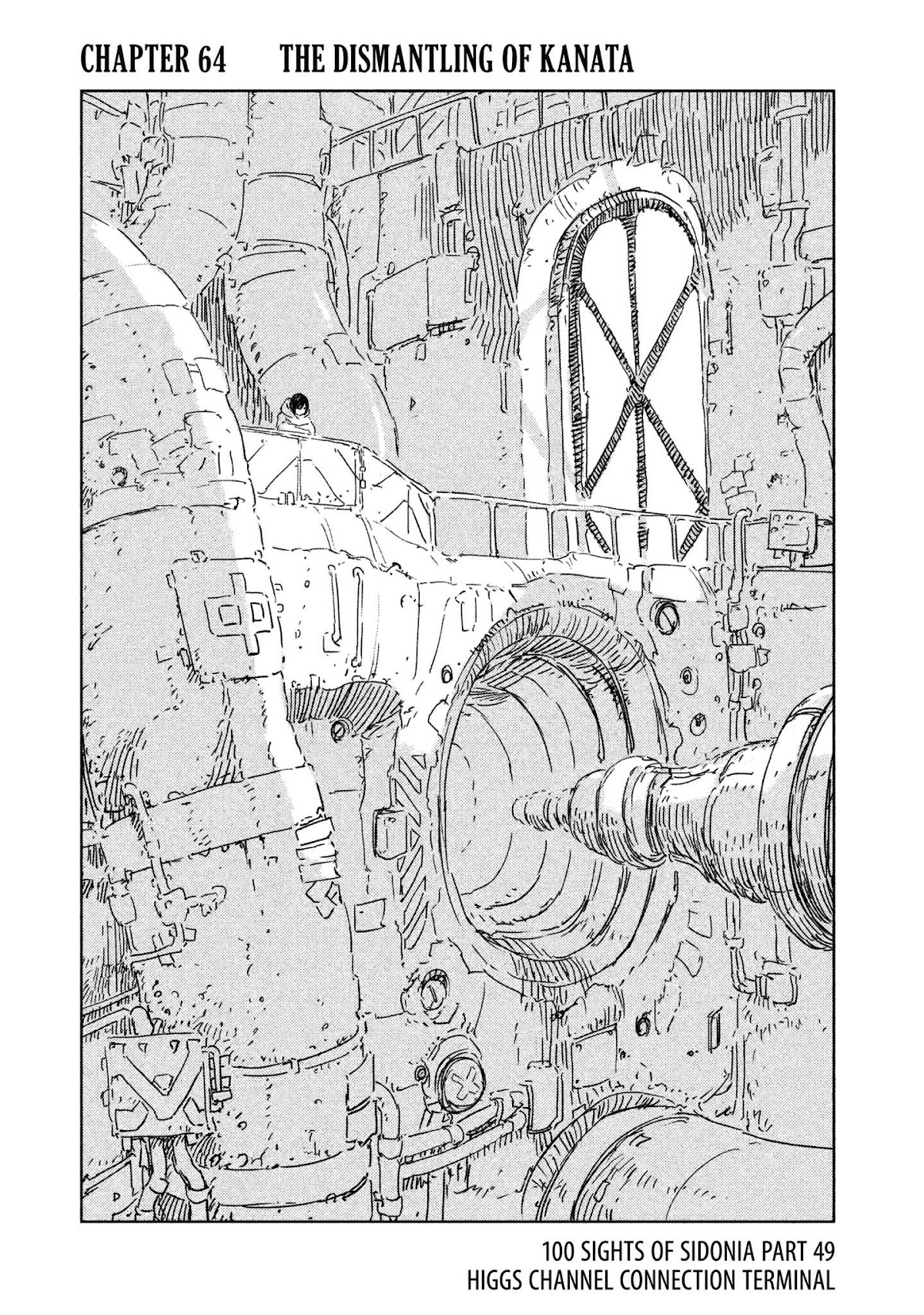 Sidonia no Kishi Chapter 64 page 1 - Chapter 64: The Dismantling of Kanata