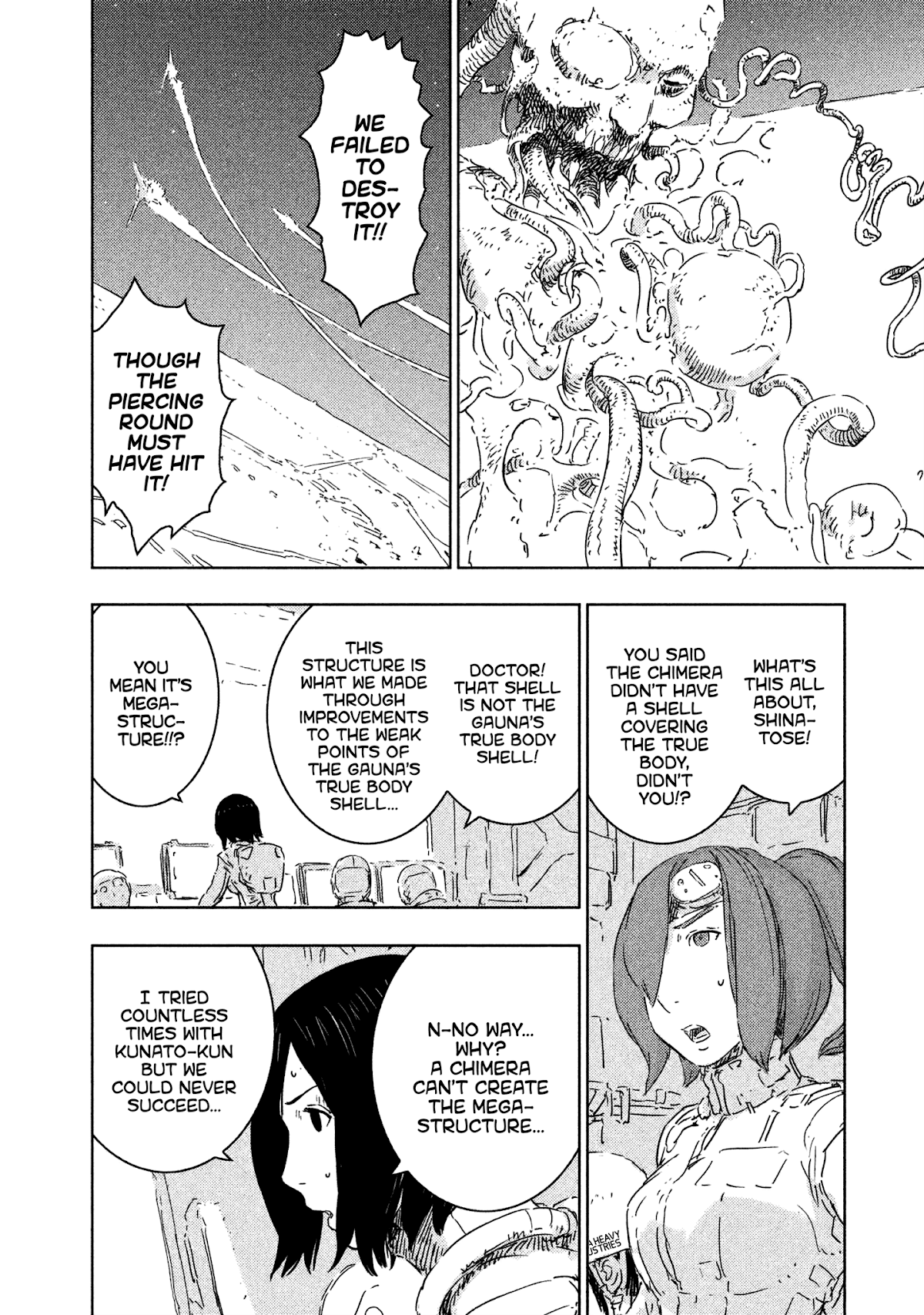 Sidonia no Kishi Chapter 64 page 10 - Chapter 64: The Dismantling of Kanata