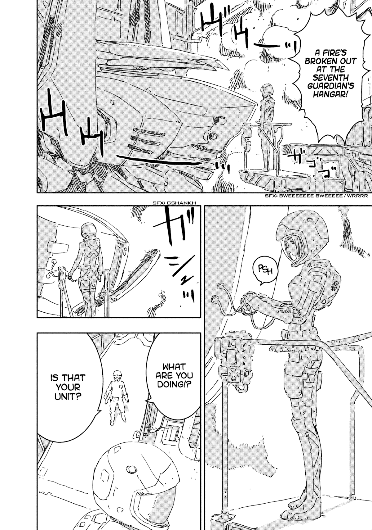 Sidonia no Kishi Chapter 64 page 14 - Chapter 64: The Dismantling of Kanata