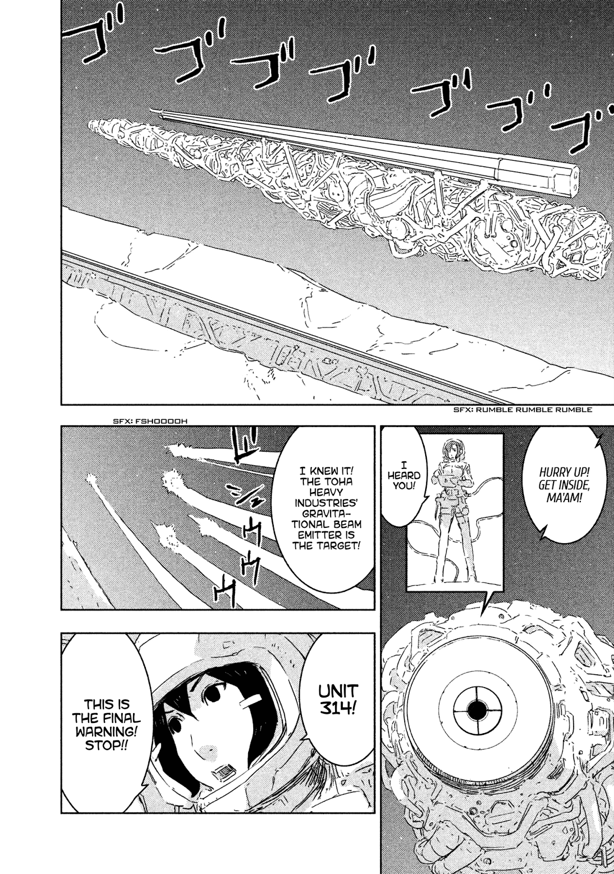 Sidonia no Kishi Chapter 64 page 20 - Chapter 64: The Dismantling of Kanata