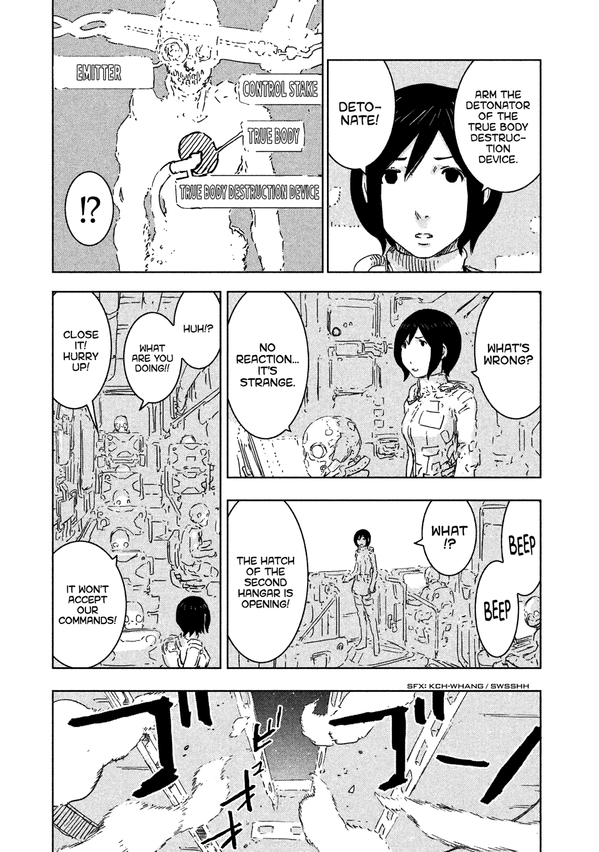 Sidonia no Kishi Chapter 64 page 3 - Chapter 64: The Dismantling of Kanata