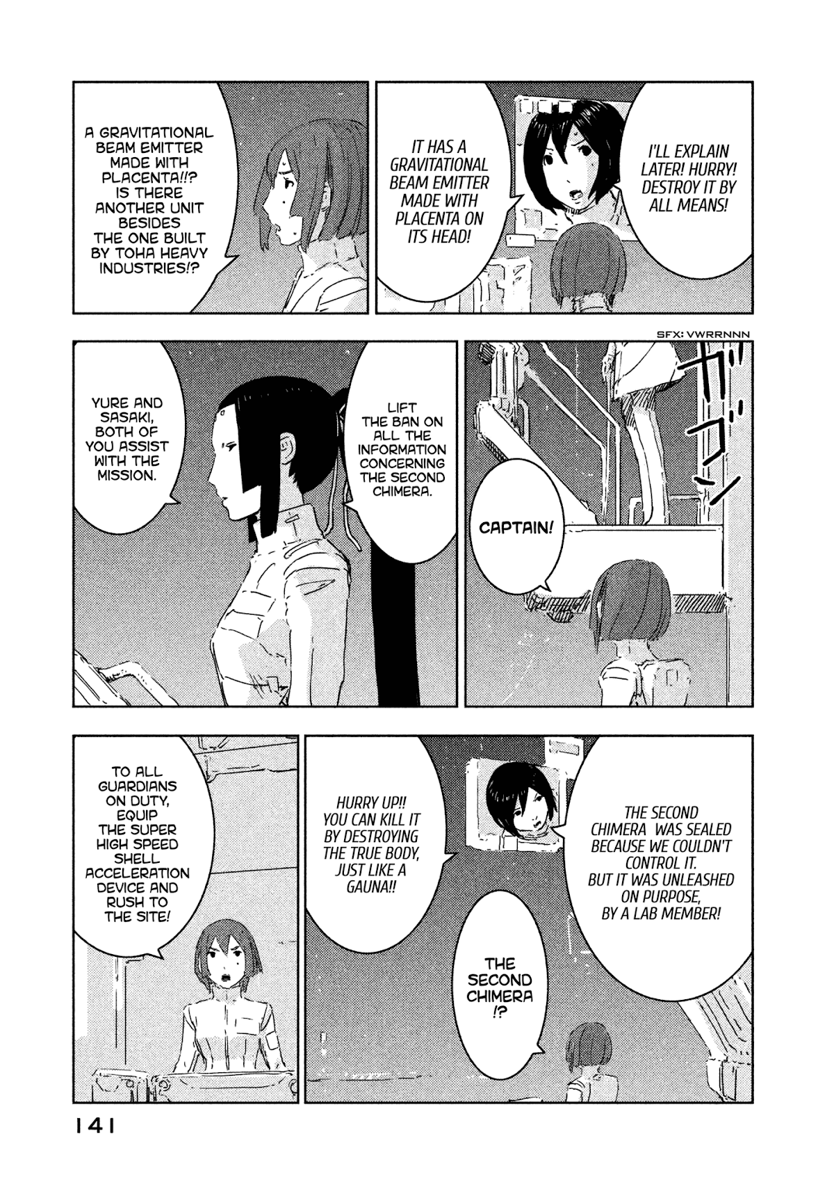 Sidonia no Kishi Chapter 64 page 7 - Chapter 64: The Dismantling of Kanata