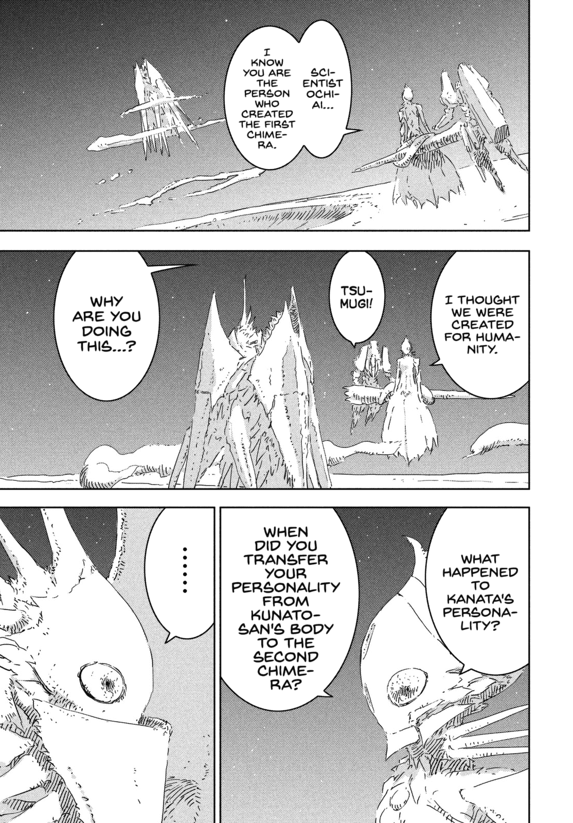 Sidonia no Kishi Chapter 65 page 13 - Chapter 65: The Incarnation of Scientist Ochiai
