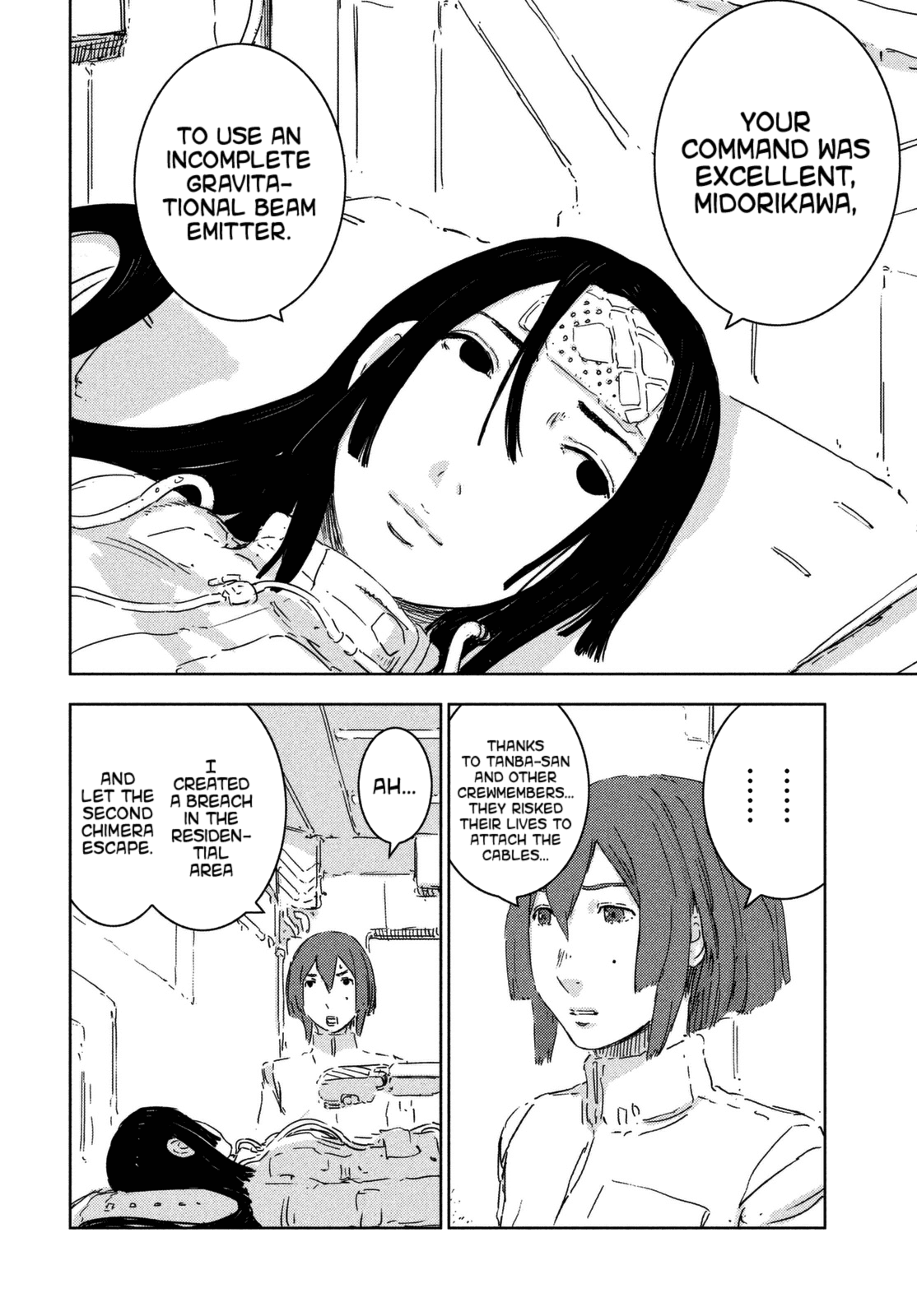 Sidonia no Kishi Chapter 65 page 22 - Chapter 65: The Incarnation of Scientist Ochiai
