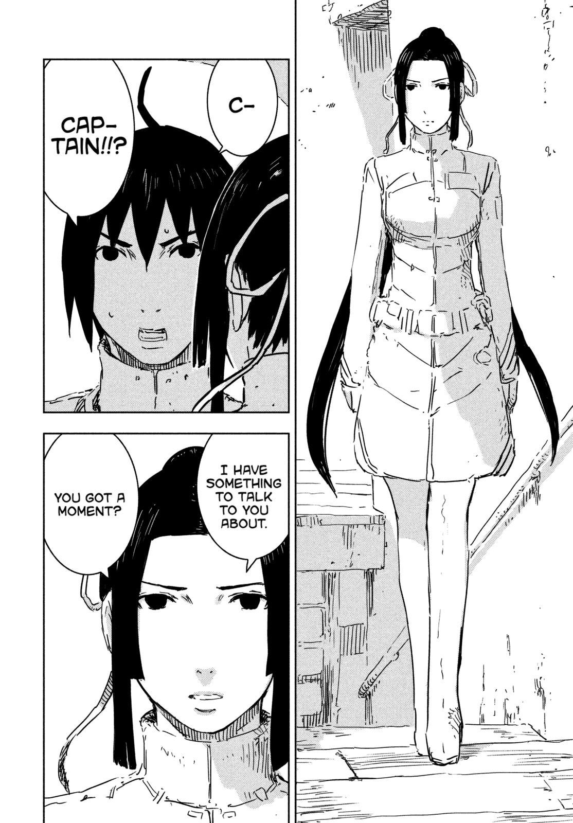Sidonia no Kishi Chapter 66 page 14 - Chapter 66: Captain Kobayashi's Lingering Affection