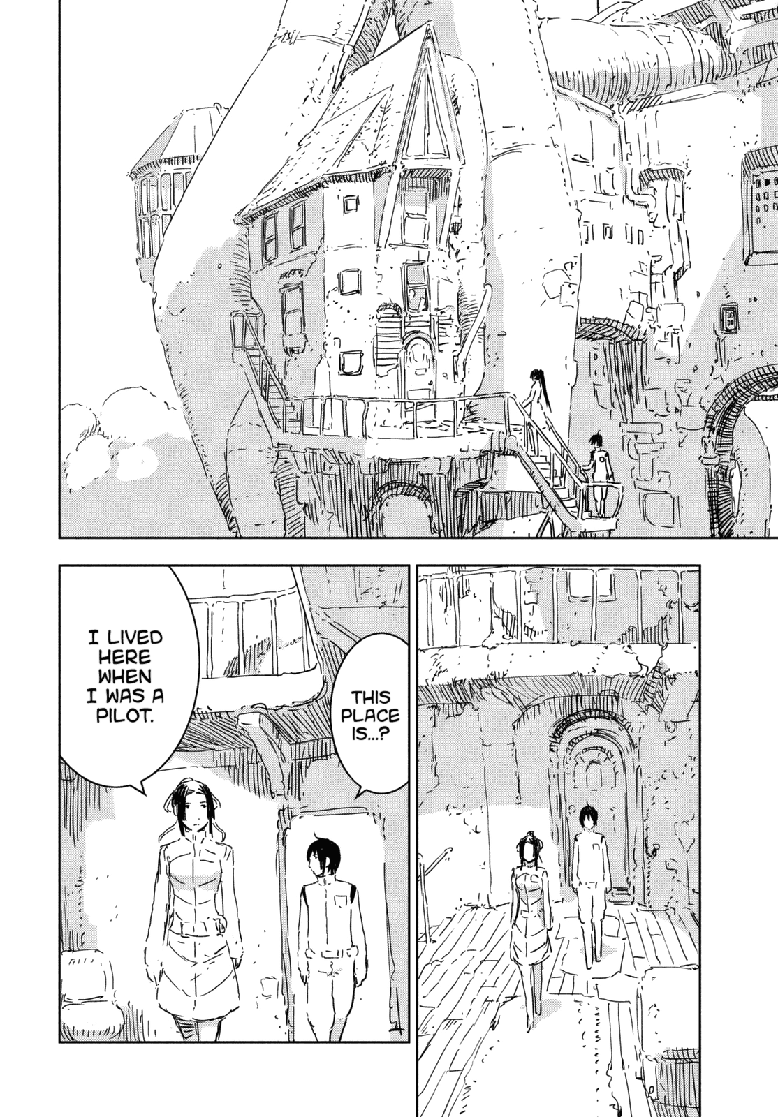 Sidonia no Kishi Chapter 66 page 16 - Chapter 66: Captain Kobayashi's Lingering Affection