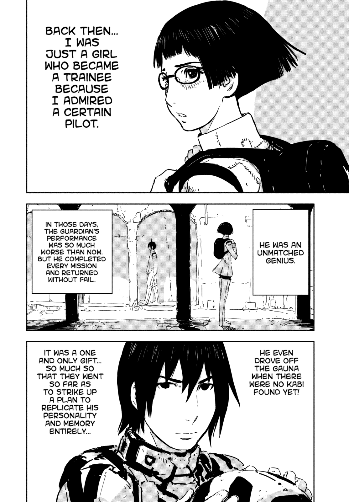 Sidonia no Kishi Chapter 66 page 18 - Chapter 66: Captain Kobayashi's Lingering Affection