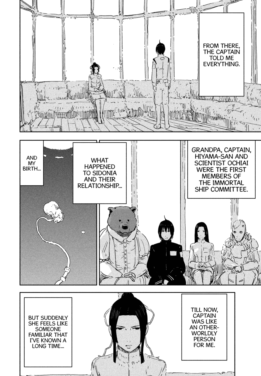 Sidonia no Kishi Chapter 66 page 20 - Chapter 66: Captain Kobayashi's Lingering Affection