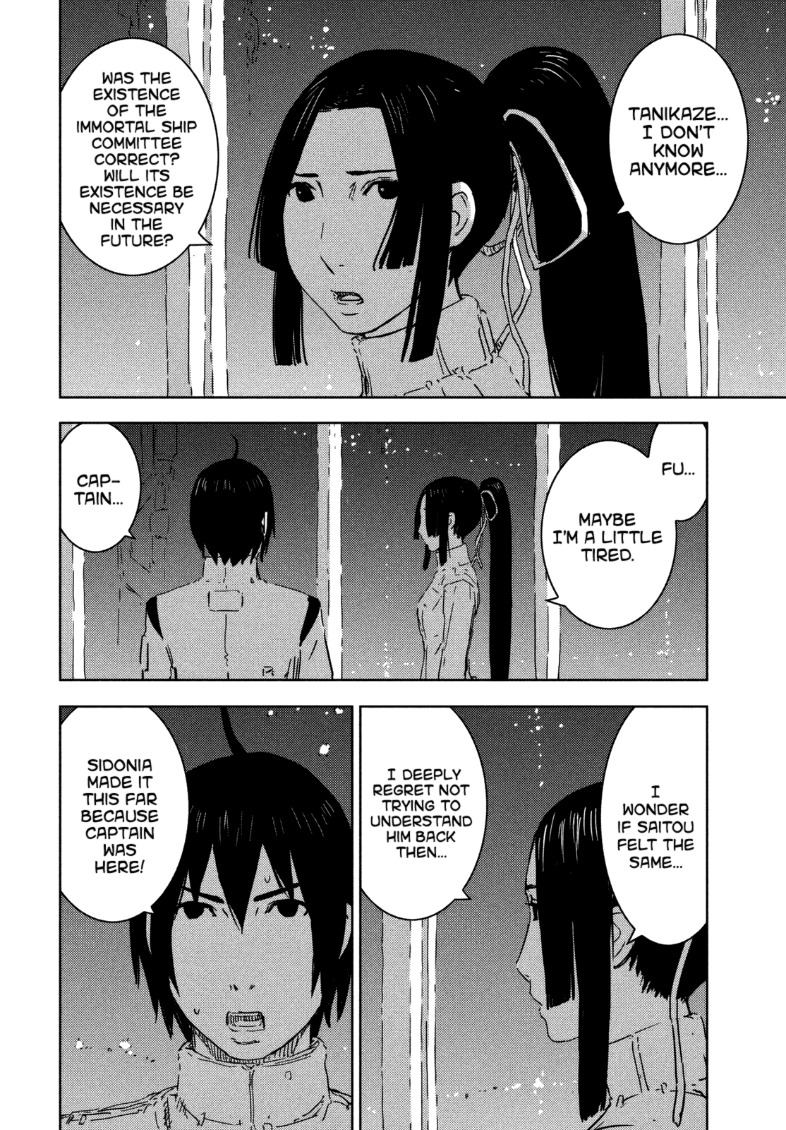 Sidonia no Kishi Chapter 66 page 22 - Chapter 66: Captain Kobayashi's Lingering Affection
